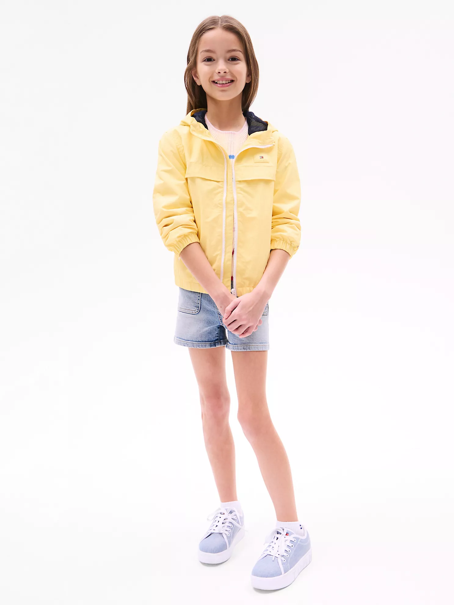 Kids' Chicago Hooded Windbreaker - Citronella 7 Kids' Chicago Hooded Windbreaker
- Citronella