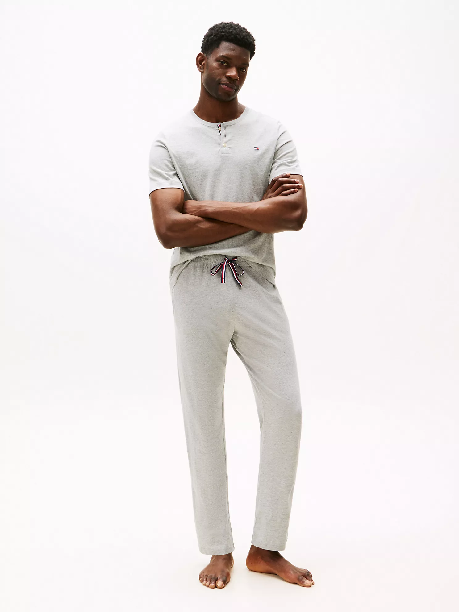 Sueded Jersey Sleep Pant - Grey Heather 1 Sueded Jersey Sleep Pant
- Grey Heather