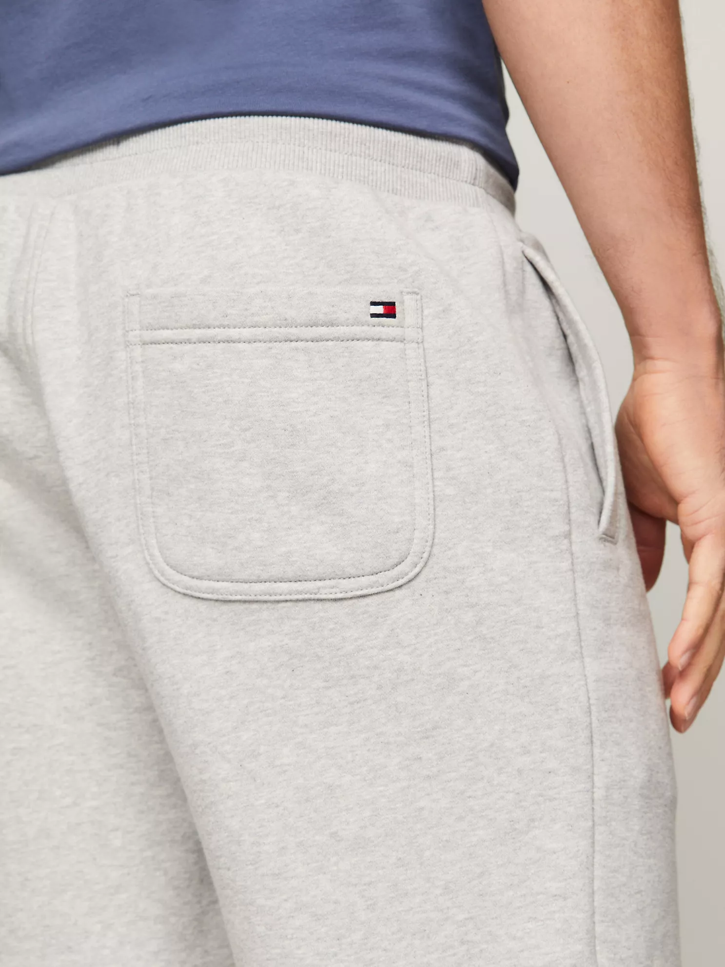 Embroidered Tommy Logo Sweatshort - Grey Heather 7 Embroidered Tommy Logo Sweatshort
- Grey Heather