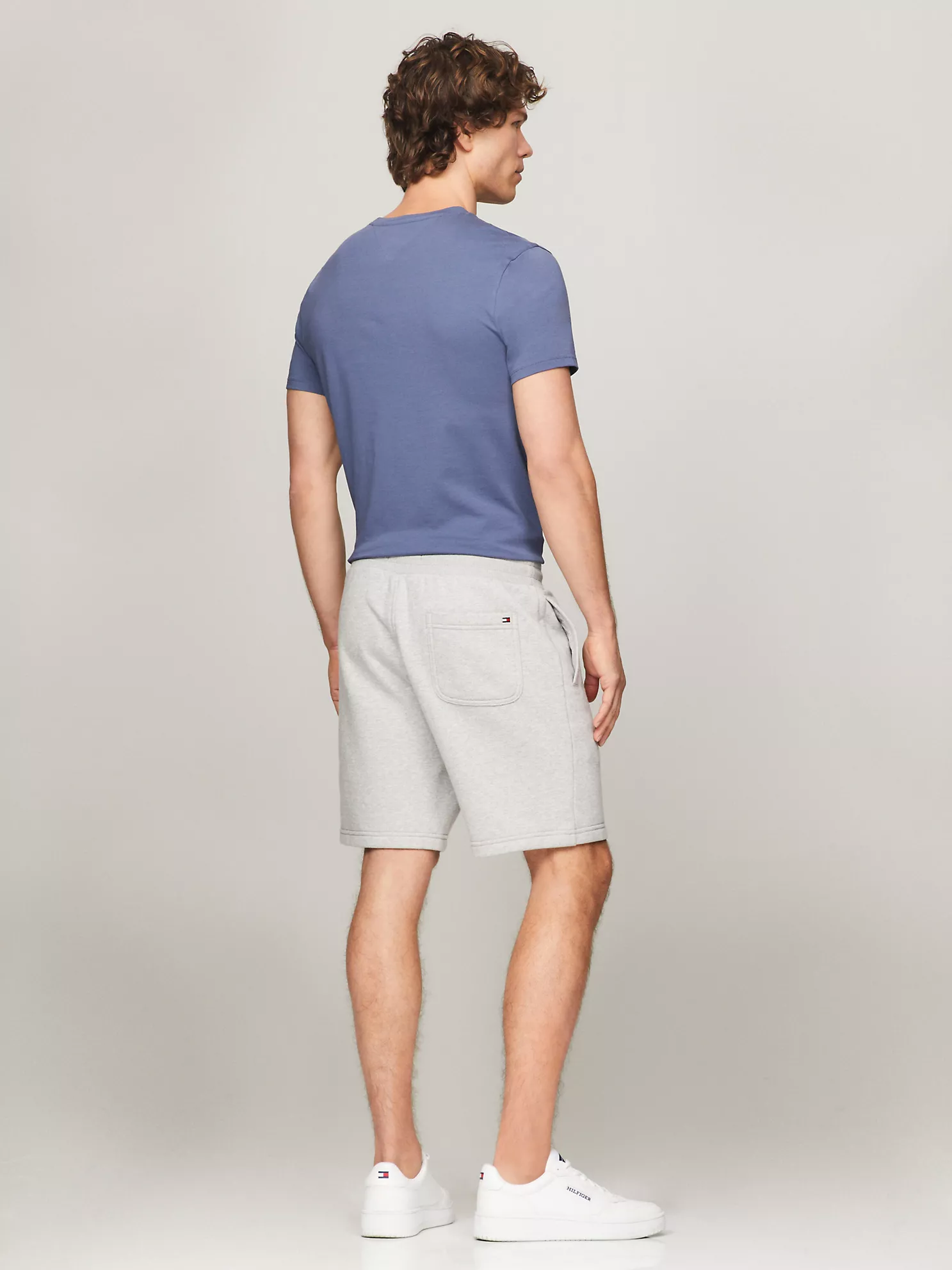Embroidered Tommy Logo Sweatshort - Grey Heather 8 Embroidered Tommy Logo Sweatshort
- Grey Heather