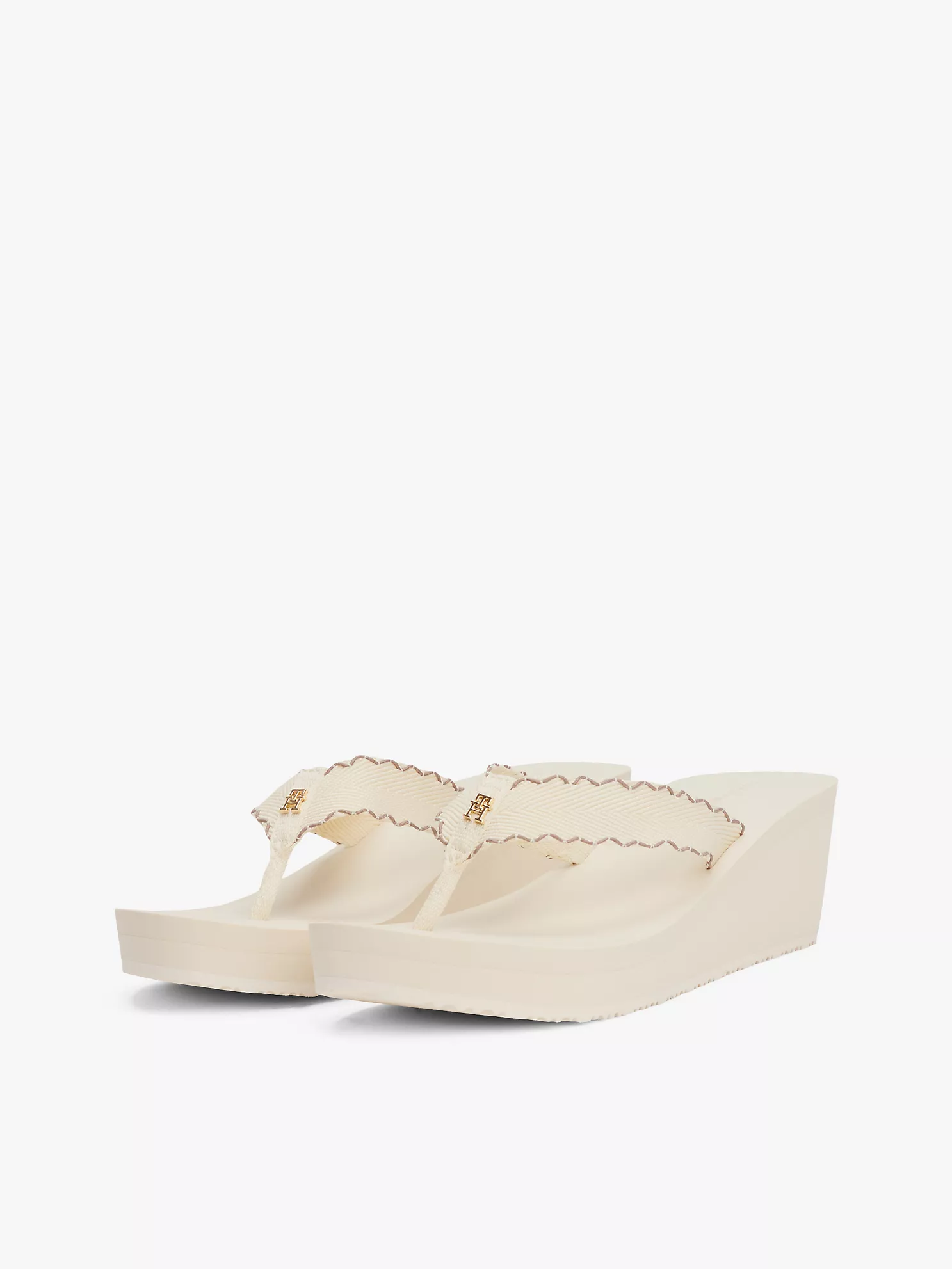 Wedge Flip-Flop - Muslin 10 Wedge Flip-Flop
- Muslin