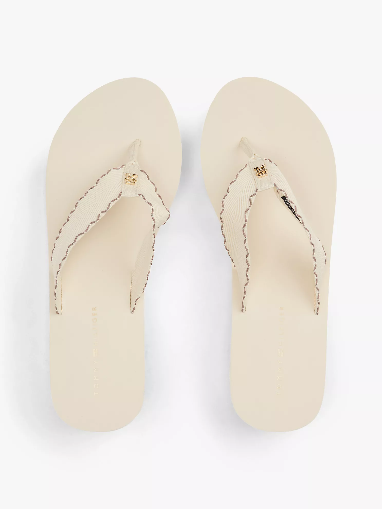 Wedge Flip-Flop - Muslin 11 Wedge Flip-Flop
- Muslin
