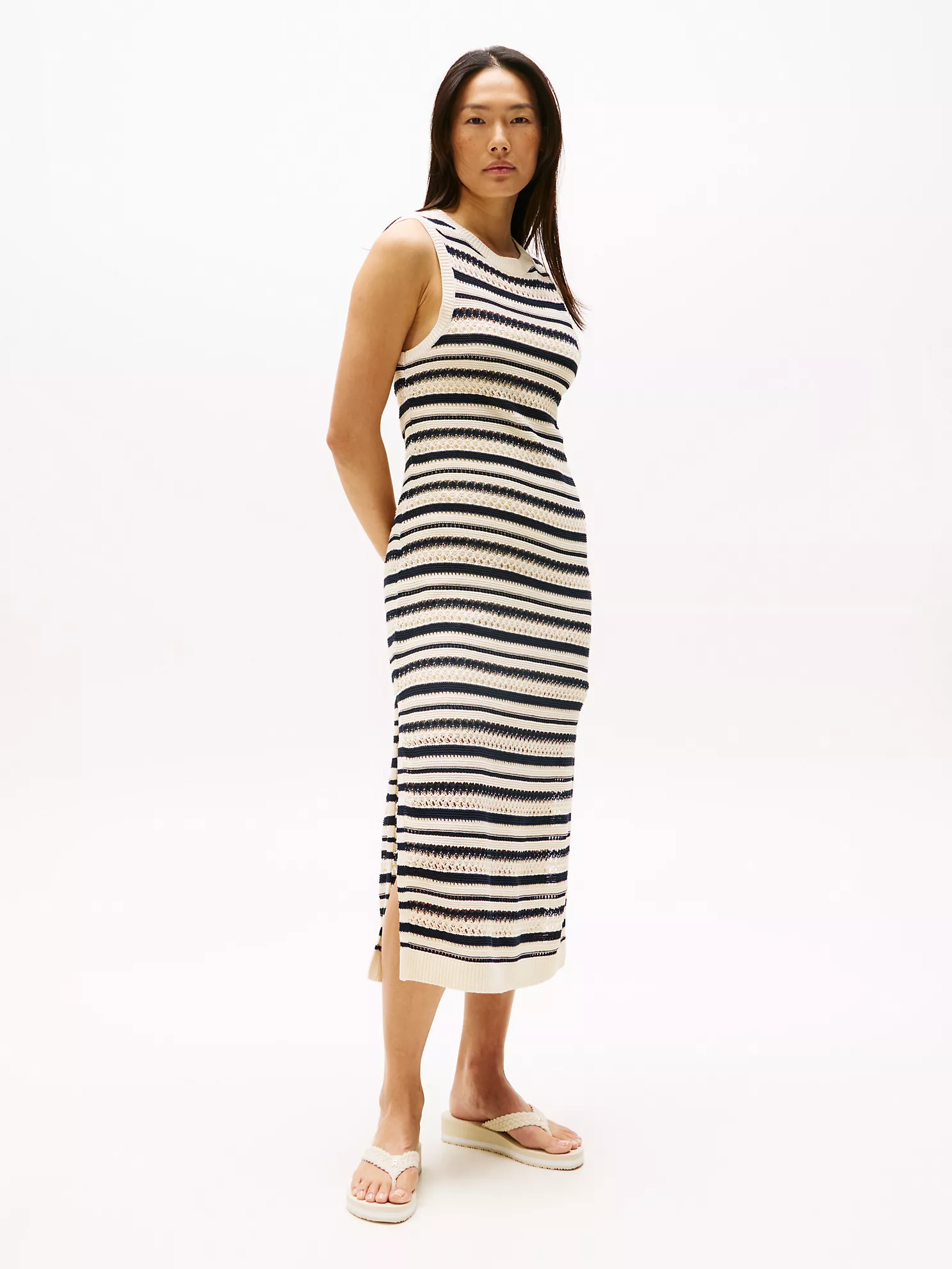 Wedge Flip-Flop - Muslin 16 Wedge Flip-Flop
- Muslin