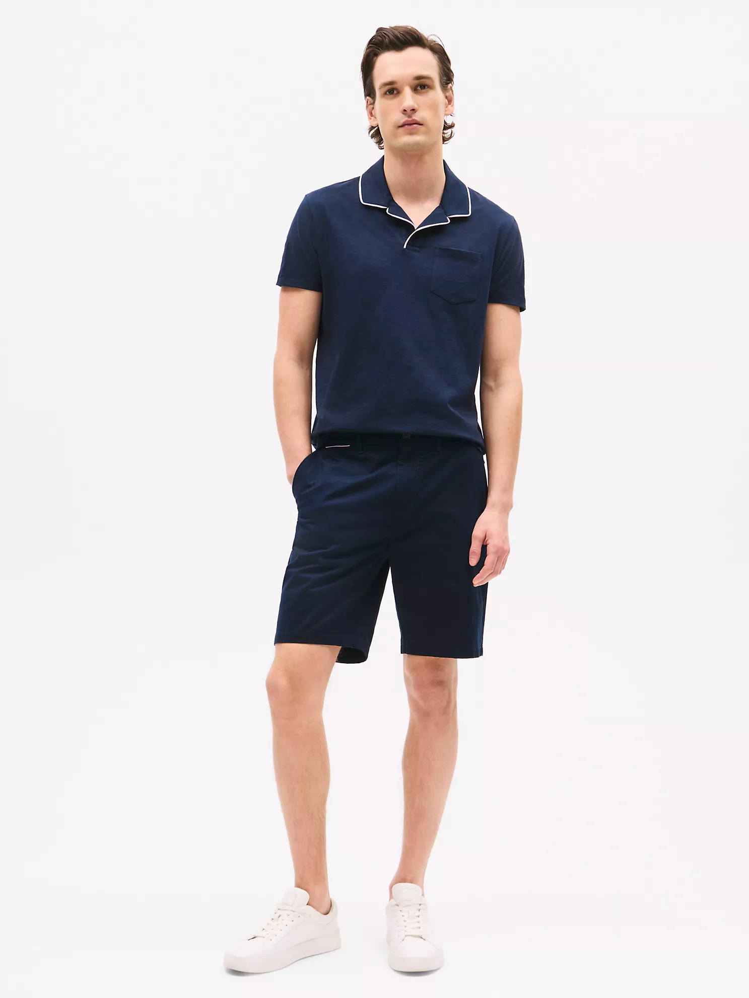 Regular Fit Pocket Polo - Navy 6 Regular Fit Pocket Polo
- Navy