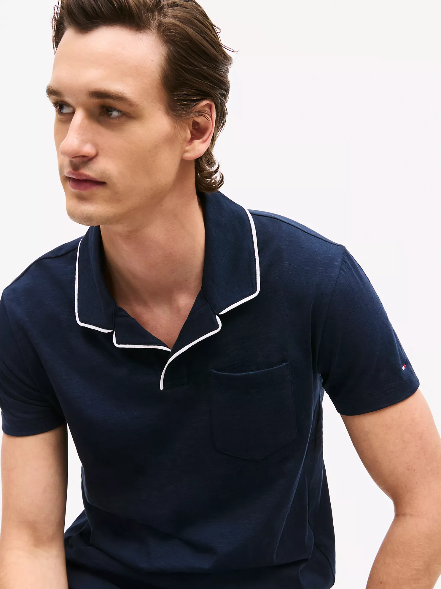 Regular Fit Pocket Polo - Navy 7 Regular Fit Pocket Polo
- Navy