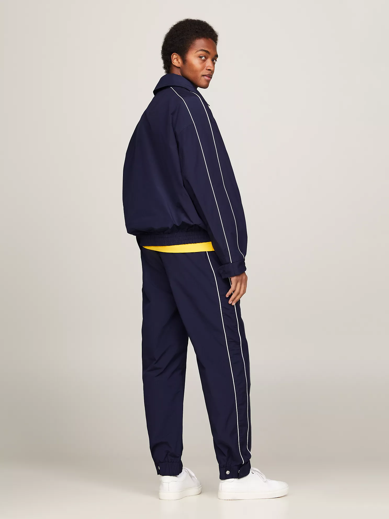 Crest Logo Golf Jacket - Navy 8 Crest Logo Golf Jacket
- Navy