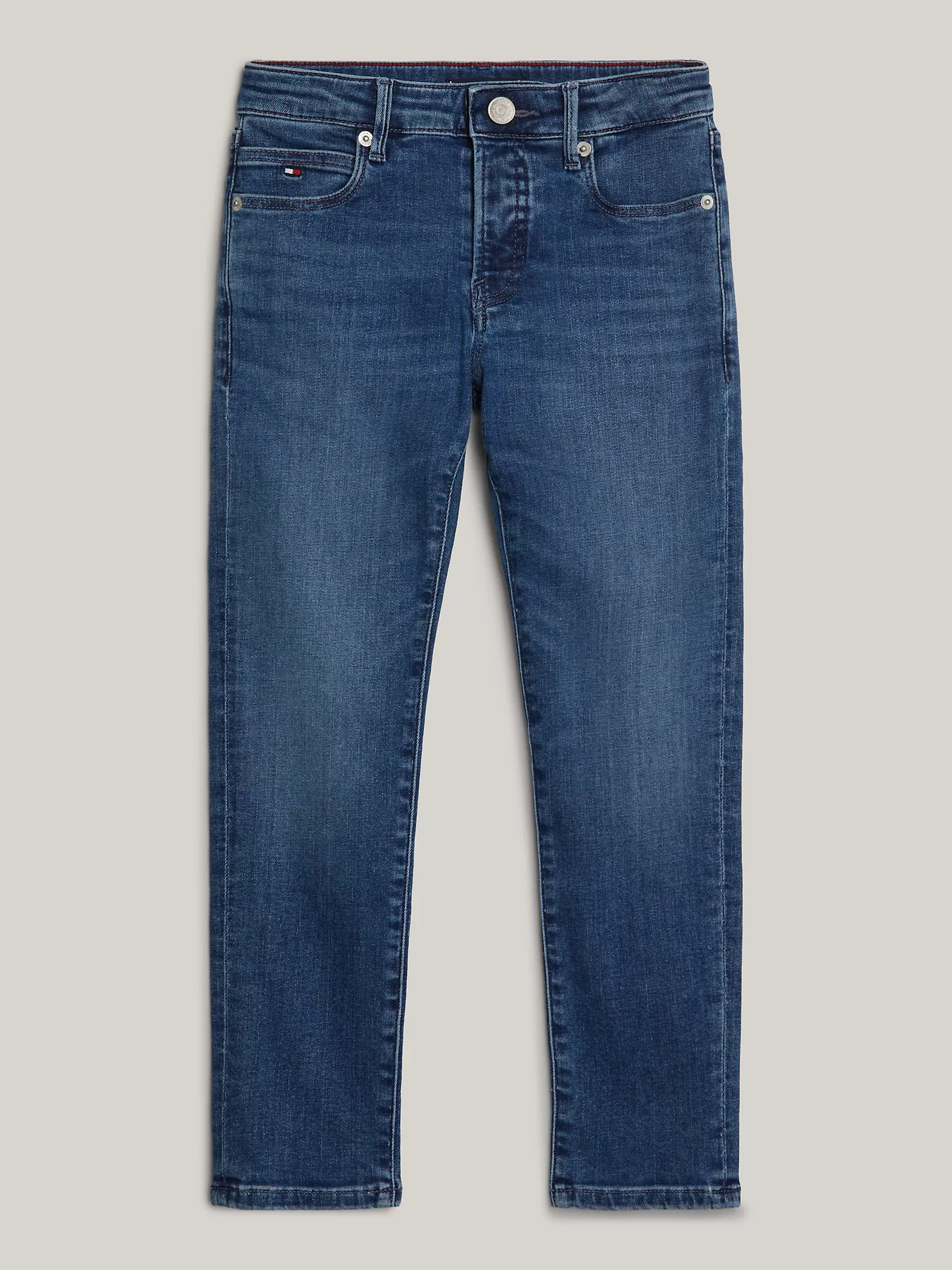 Kids' Straight Fit Indigo Wash Jean - Denim 1 Kids' Straight Fit Indigo Wash Jean
- Denim