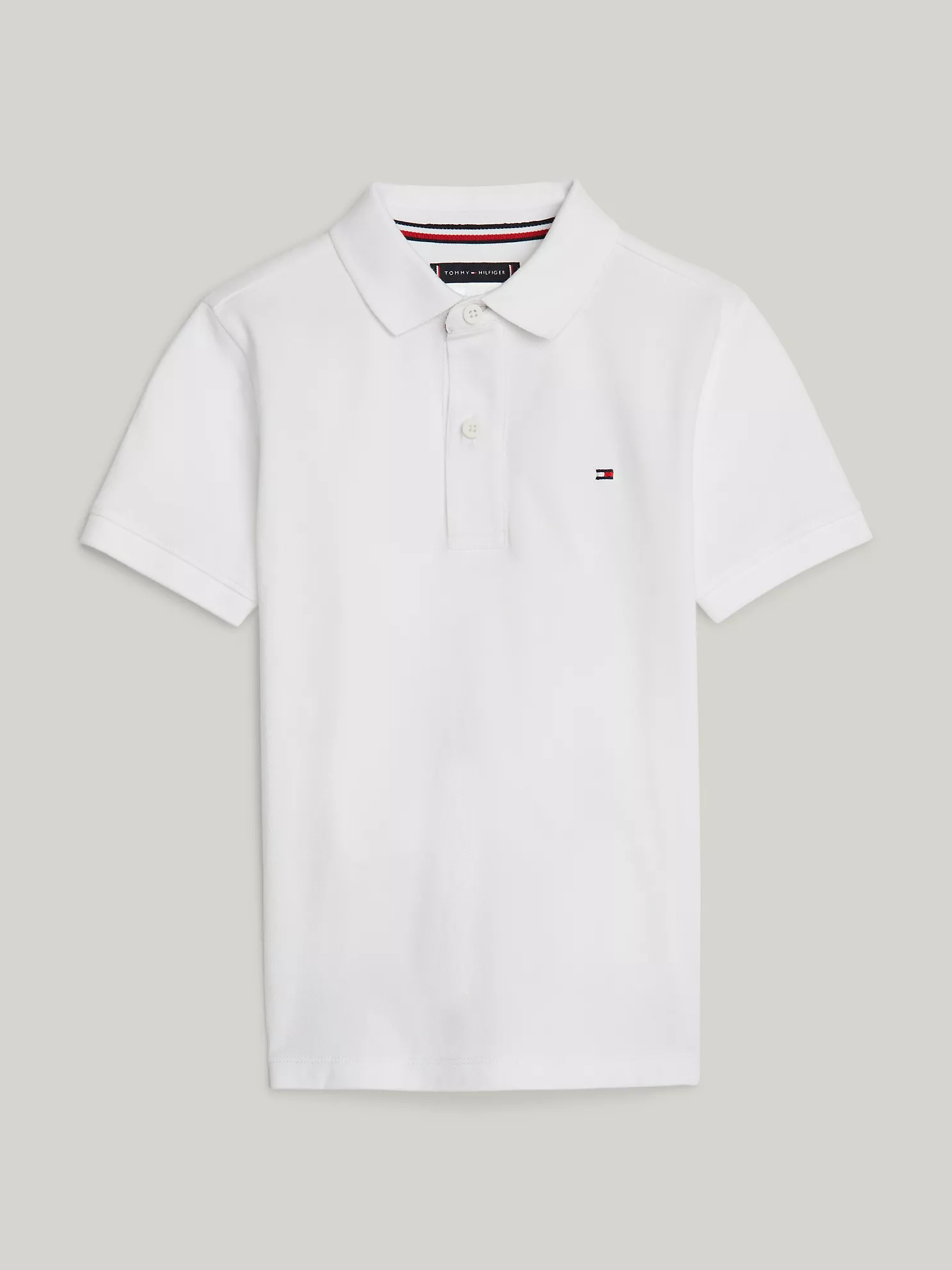 Kids' Regular Fit Solid Polo - White 1 Kids' Regular Fit Solid Polo
- White
