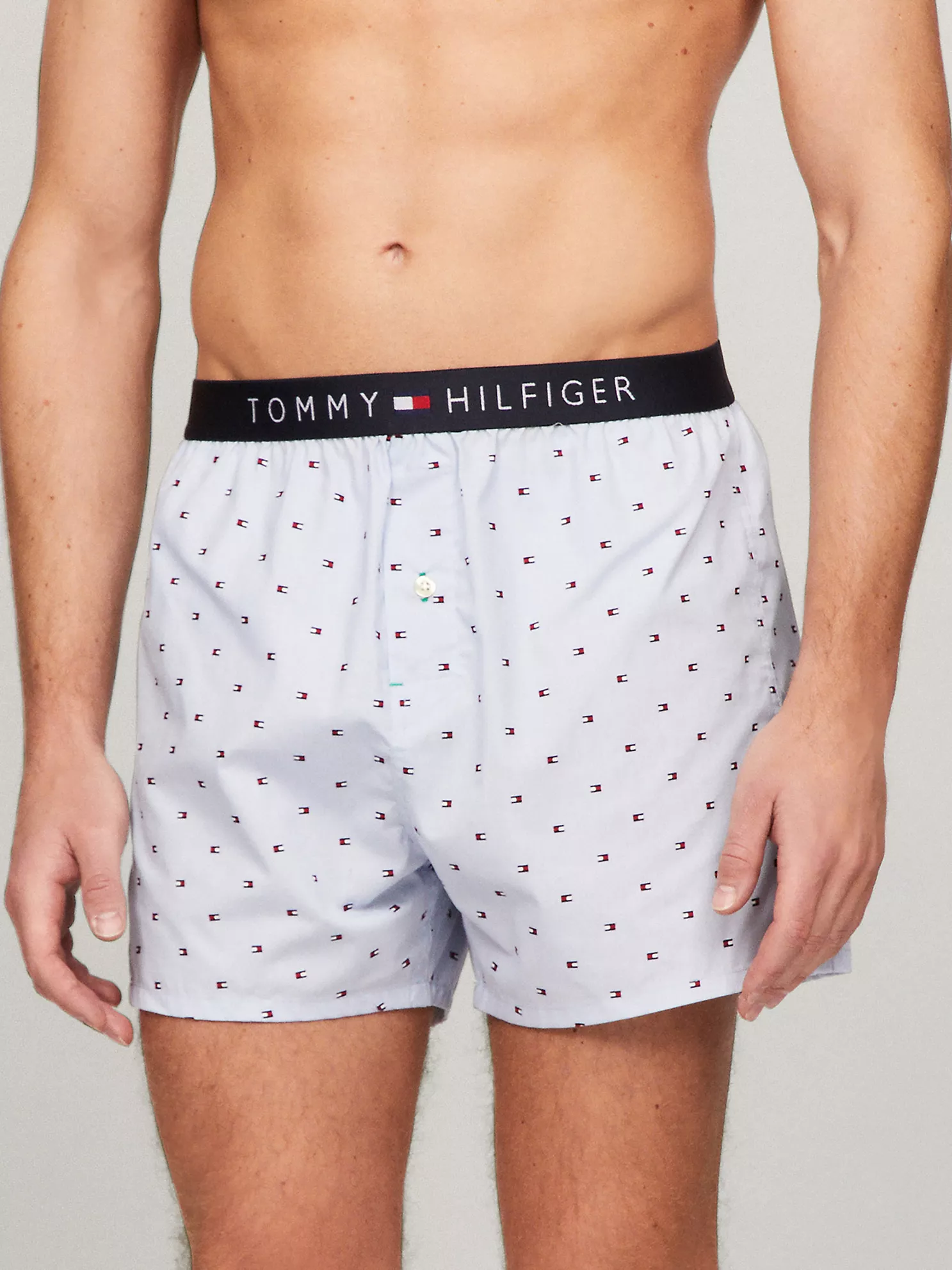 Slim Fit Fashion Woven Boxer - Ice 7 Slim Fit Fashion Woven Boxer
- Ice