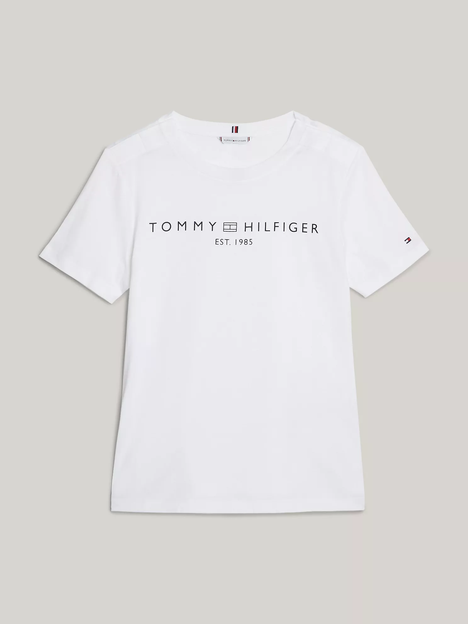 Hilfiger Logo T-Shirt - Optic White 1 Hilfiger Logo T-Shirt
- Optic White