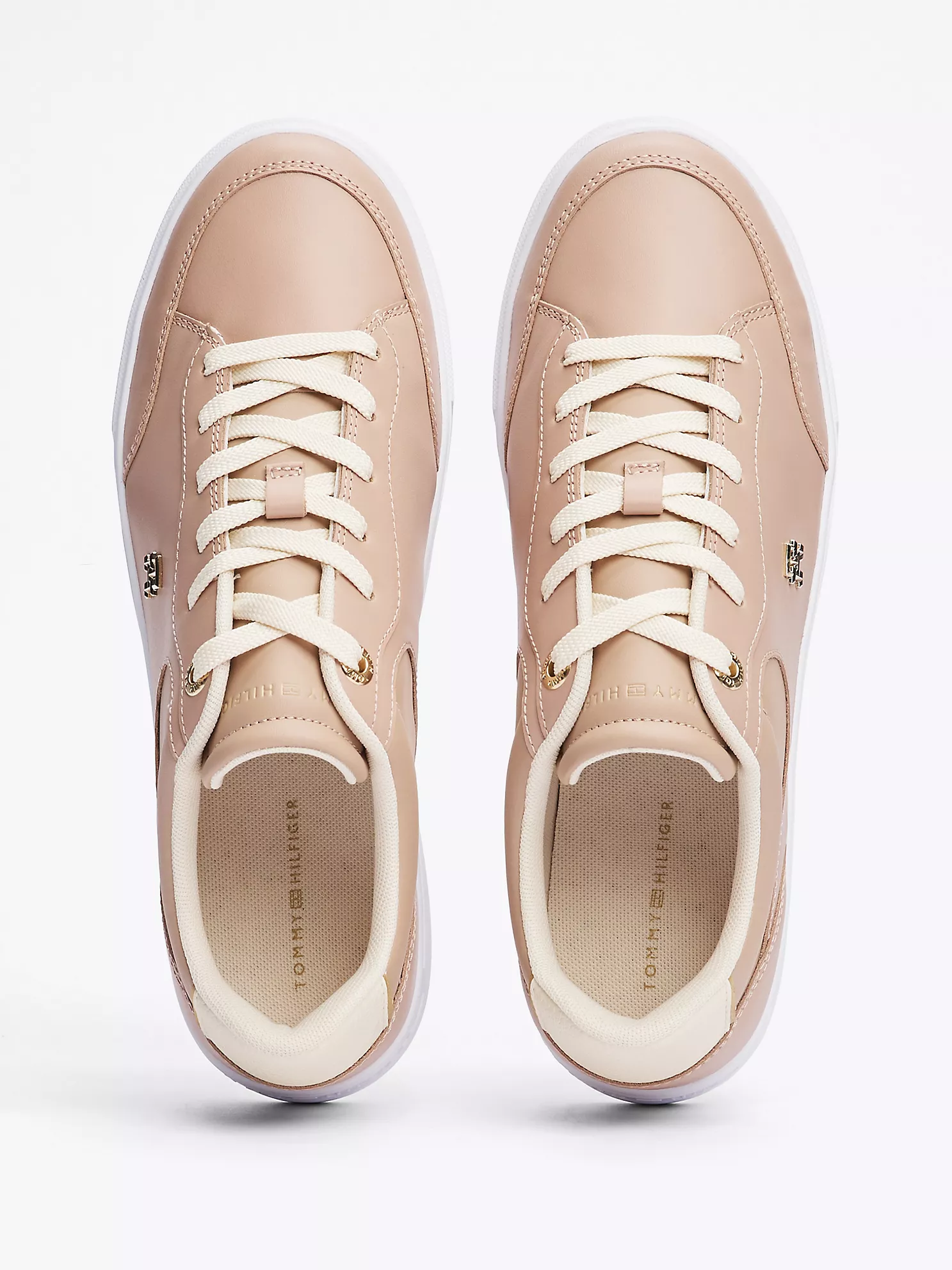Monogram Leather Court Sneaker - Claystone 11 Monogram Leather Court Sneaker
- Claystone