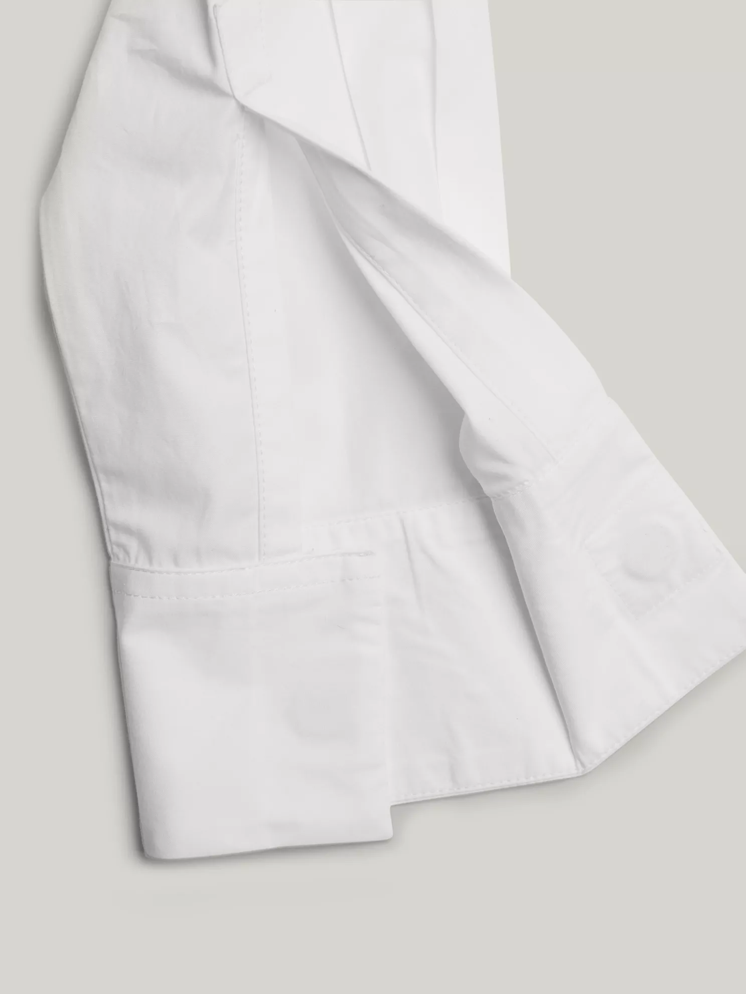 Oversized Cotton Popover Shirt - Optic White 6 Oversized Cotton Popover Shirt
- Optic White