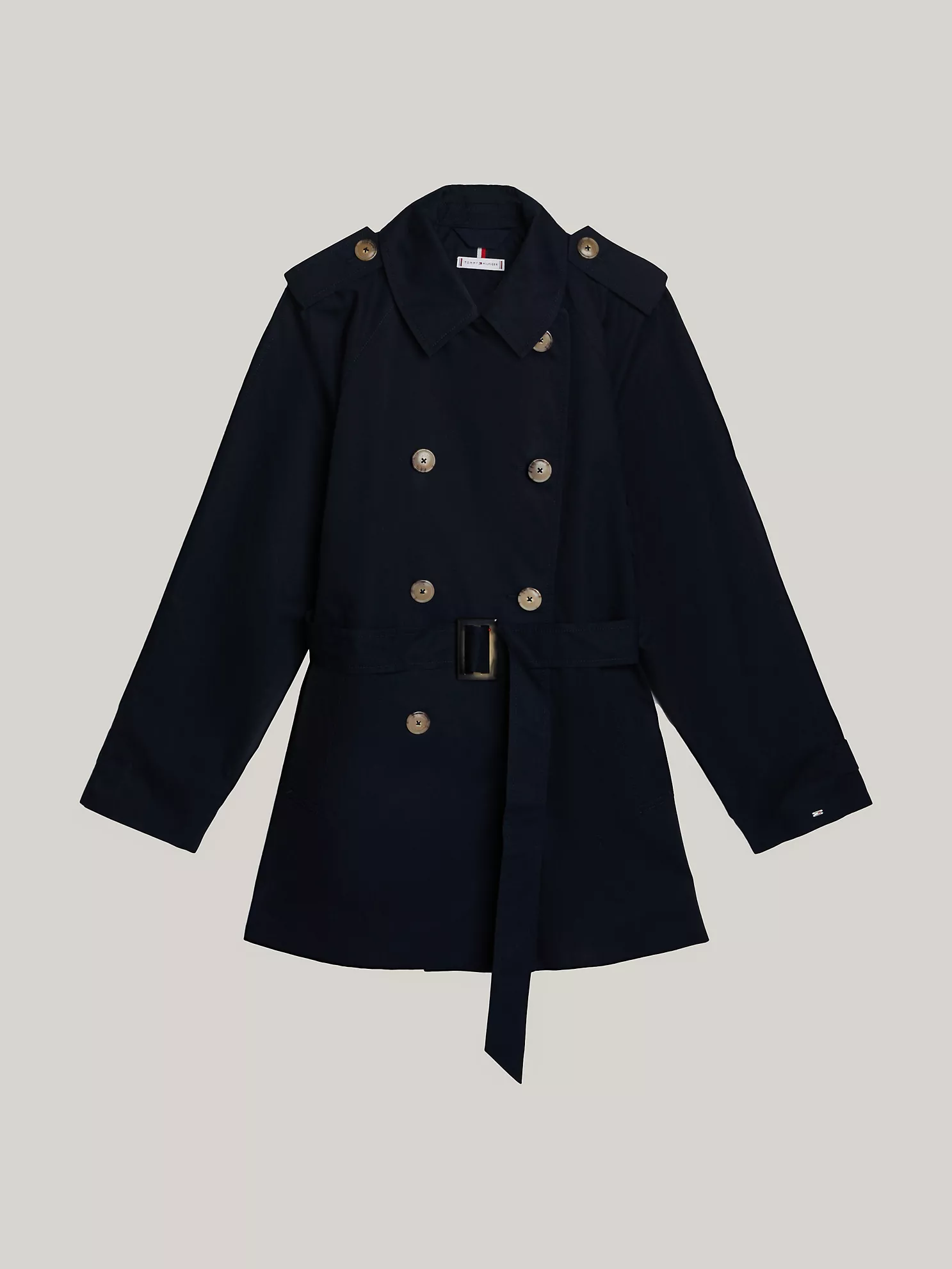 Belted Trench Coat - Navy 1 Belted Trench Coat
- Navy