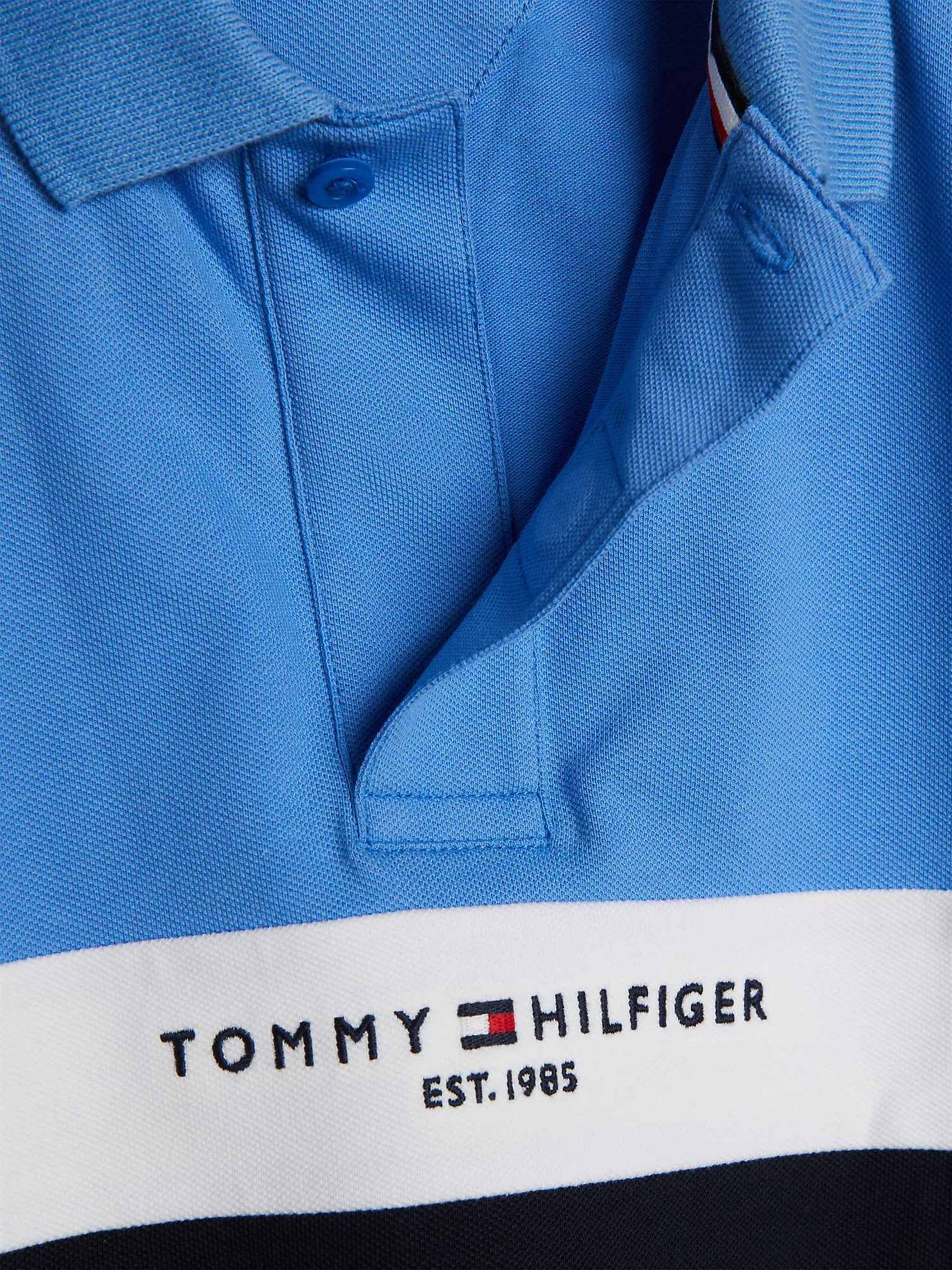 Kids' Regular Fit Tommy Colorblock Polo - Blue Spell/Navy 6 Kids' Regular Fit Tommy Colorblock Polo
- Blue Spell/Navy