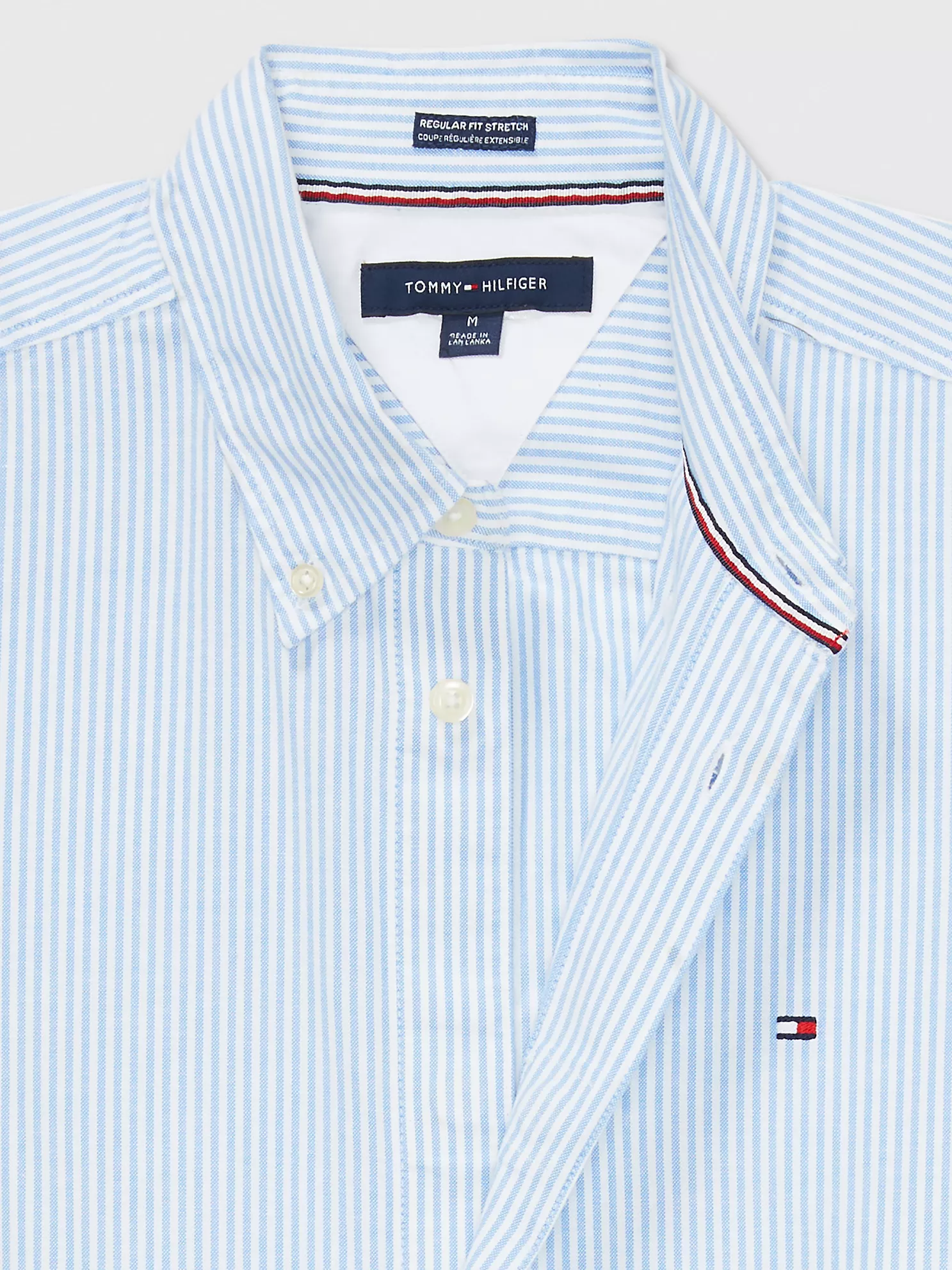 Regular Fit Stripe Stretch Shirt - Copenhagen Blue 6 Regular Fit Stripe Stretch Shirt
- Copenhagen Blue
