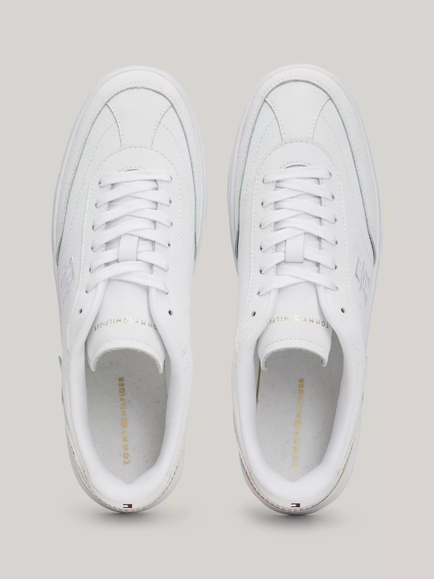 TH Logo Signature Stitch Sneaker - White 10 TH Logo Signature Stitch Sneaker
- White