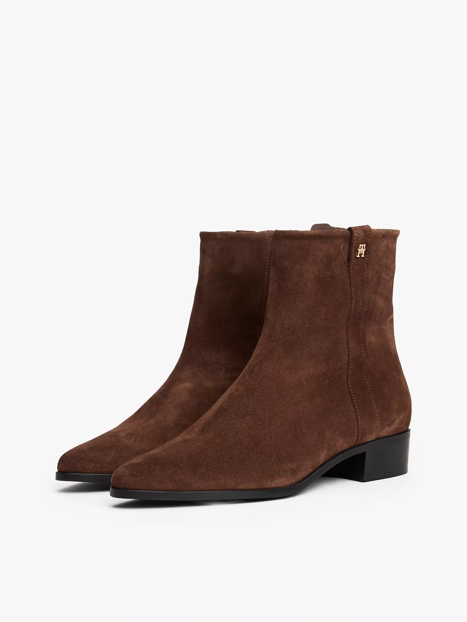 Suede Zip Ankle Boot - Legacy Brown 10 Suede Zip Ankle Boot
- Legacy Brown