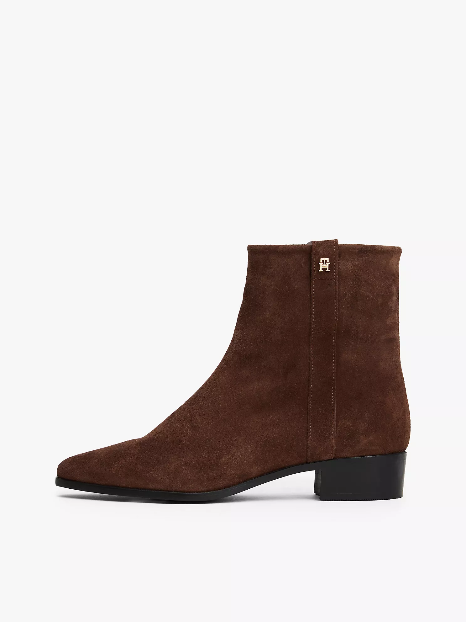 Suede Zip Ankle Boot - Legacy Brown 15 Suede Zip Ankle Boot
- Legacy Brown