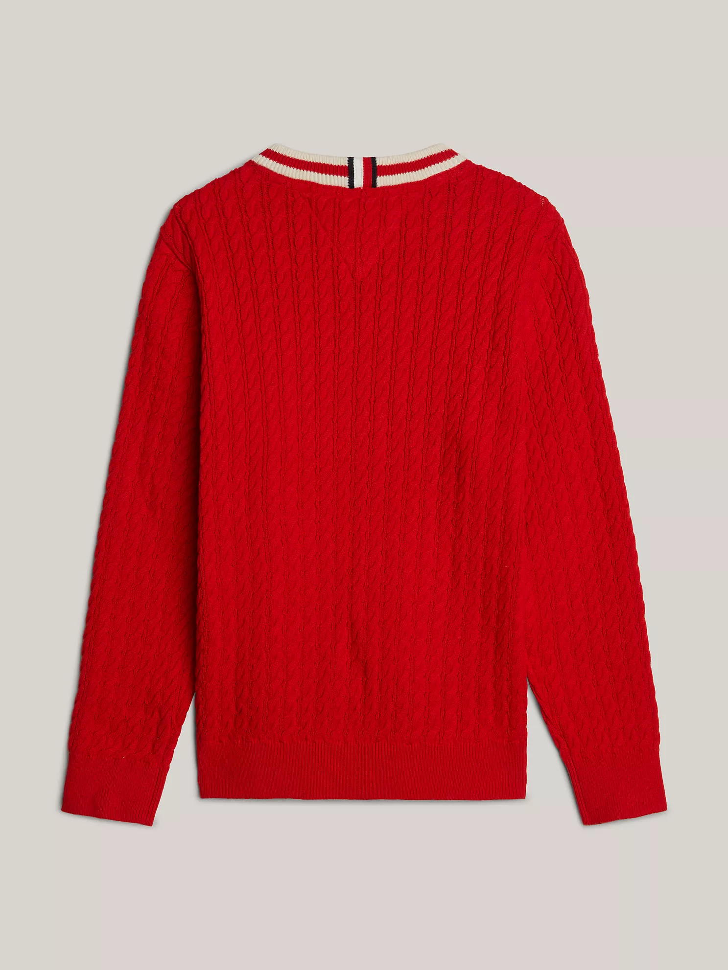 Kids' Cable Knit Crewneck Sweater - Fierce Red 5 Kids' Cable Knit Crewneck Sweater
- Fierce Red