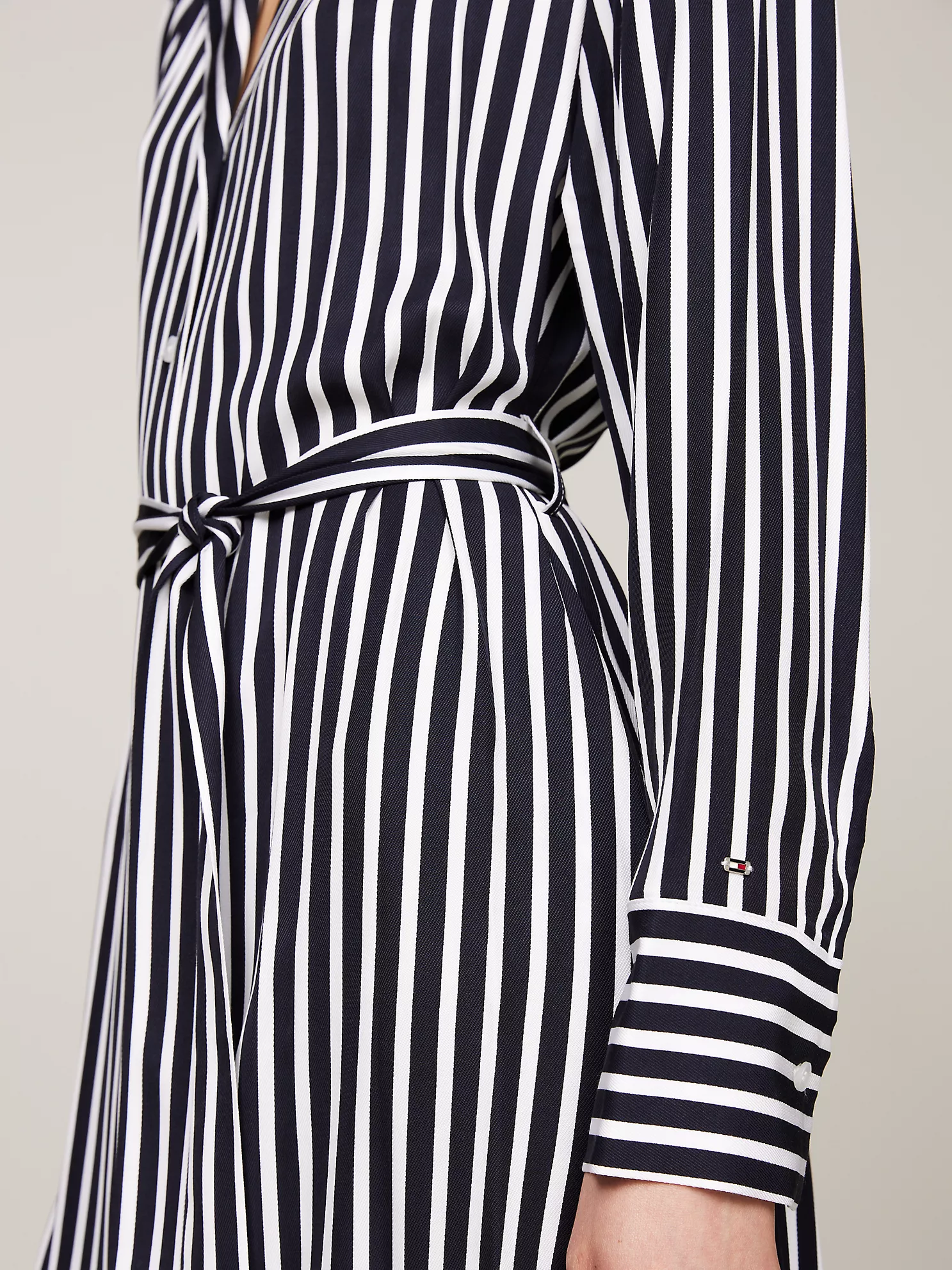 Stripe Midi Shirtdress - Bold Stp / Navy 8 Stripe Midi Shirtdress
- Bold Stp / Navy