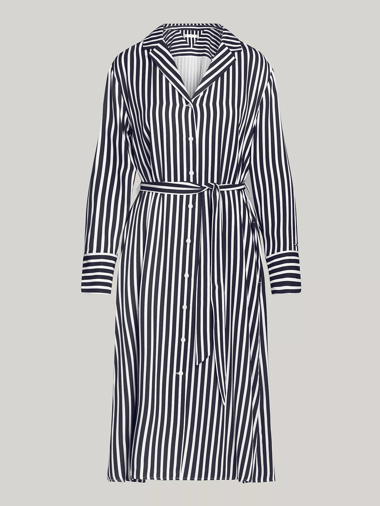 Stripe Midi Shirtdress - Bold Stp / Navy 10 Stripe Midi Shirtdress
- Bold Stp / Navy