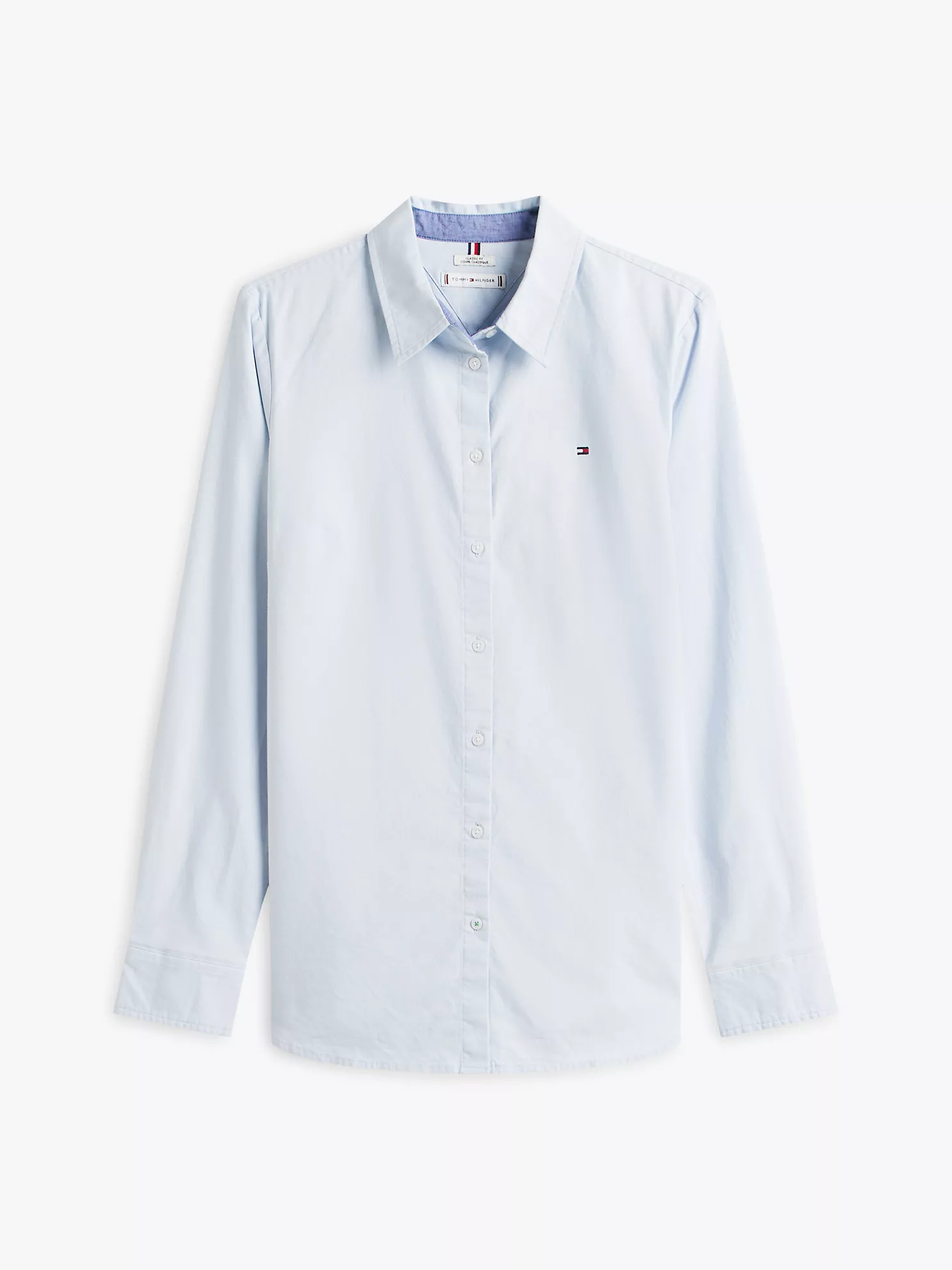 Regular Fit Stretch Oxford Shirt - Light Blue 10 Regular Fit Stretch Oxford Shirt
- Light Blue