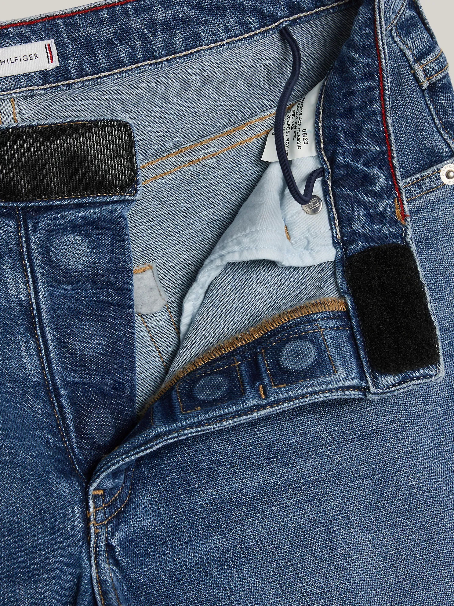 Mid-Rise Straight Fit Light Wash Jean - Denim Blue 6 Mid-Rise Straight Fit Light Wash Jean
- Denim Blue