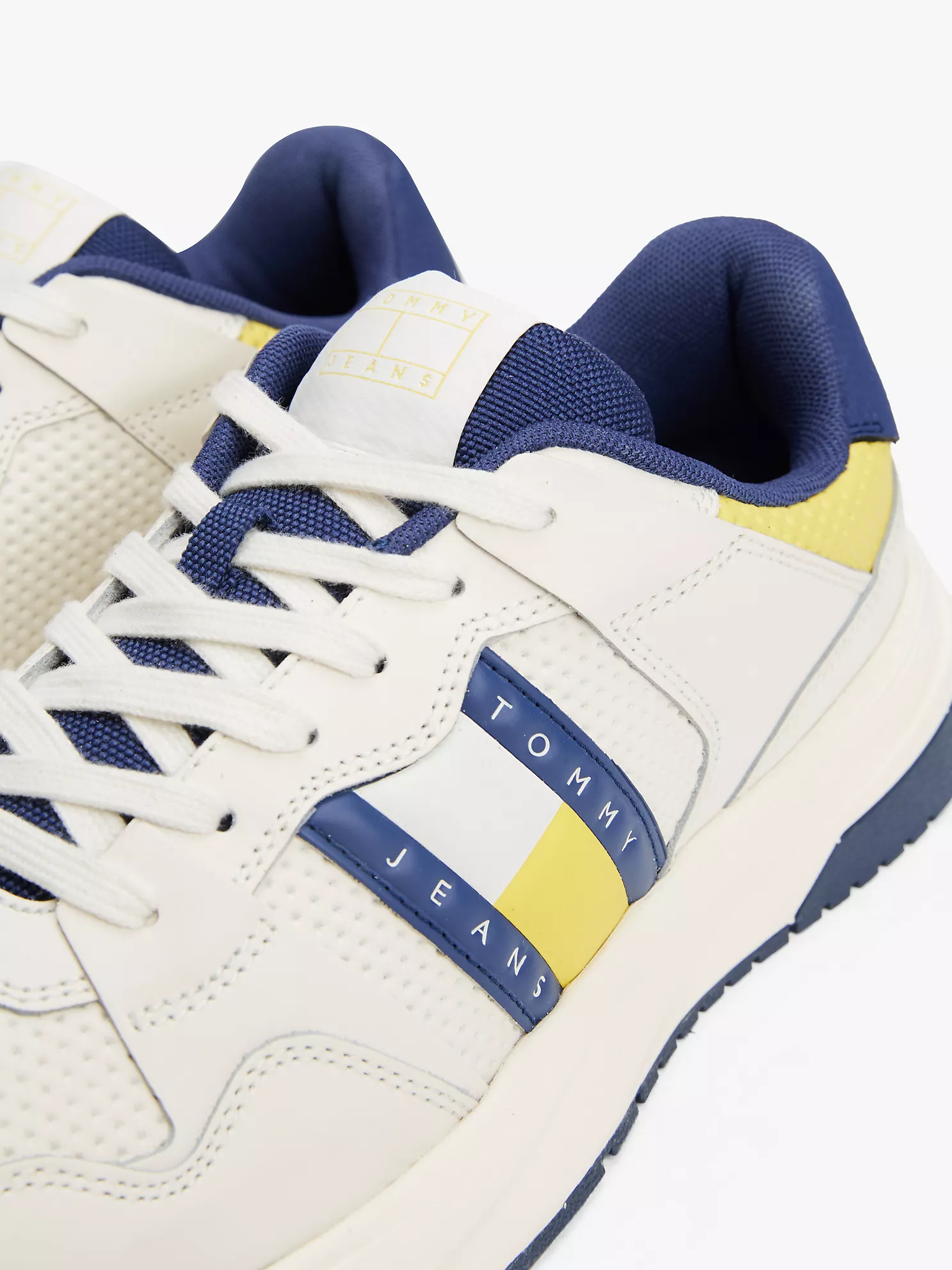 Tommy Jeans Retro Mixed-Media Sneaker - Velvet Blue 13 Tommy Jeans Retro Mixed-Media Sneaker
- Velvet Blue