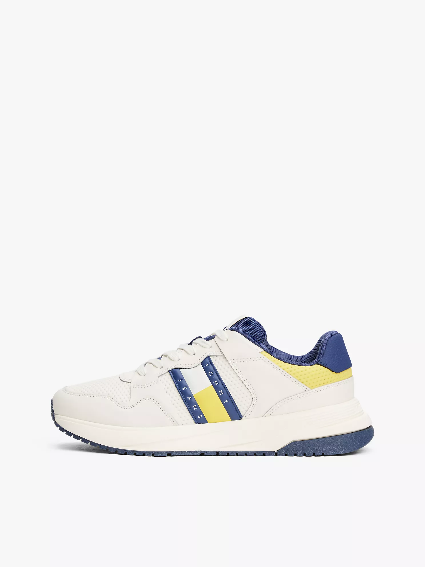 Tommy Jeans Retro Mixed-Media Sneaker - Velvet Blue 14 Tommy Jeans Retro Mixed-Media Sneaker
- Velvet Blue