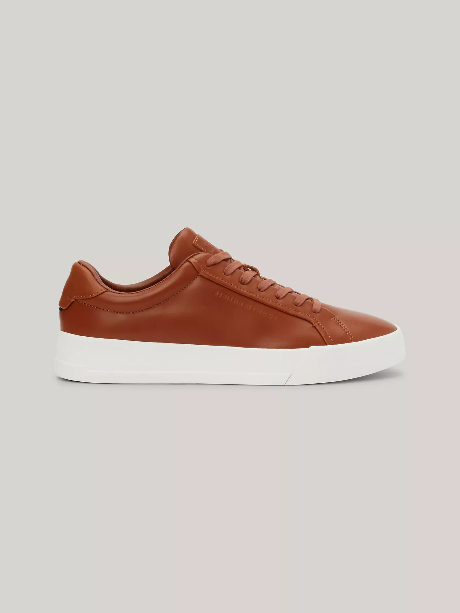Leather Cupsole Sneaker - Winter Cognac 1 Leather Cupsole Sneaker
- Winter Cognac