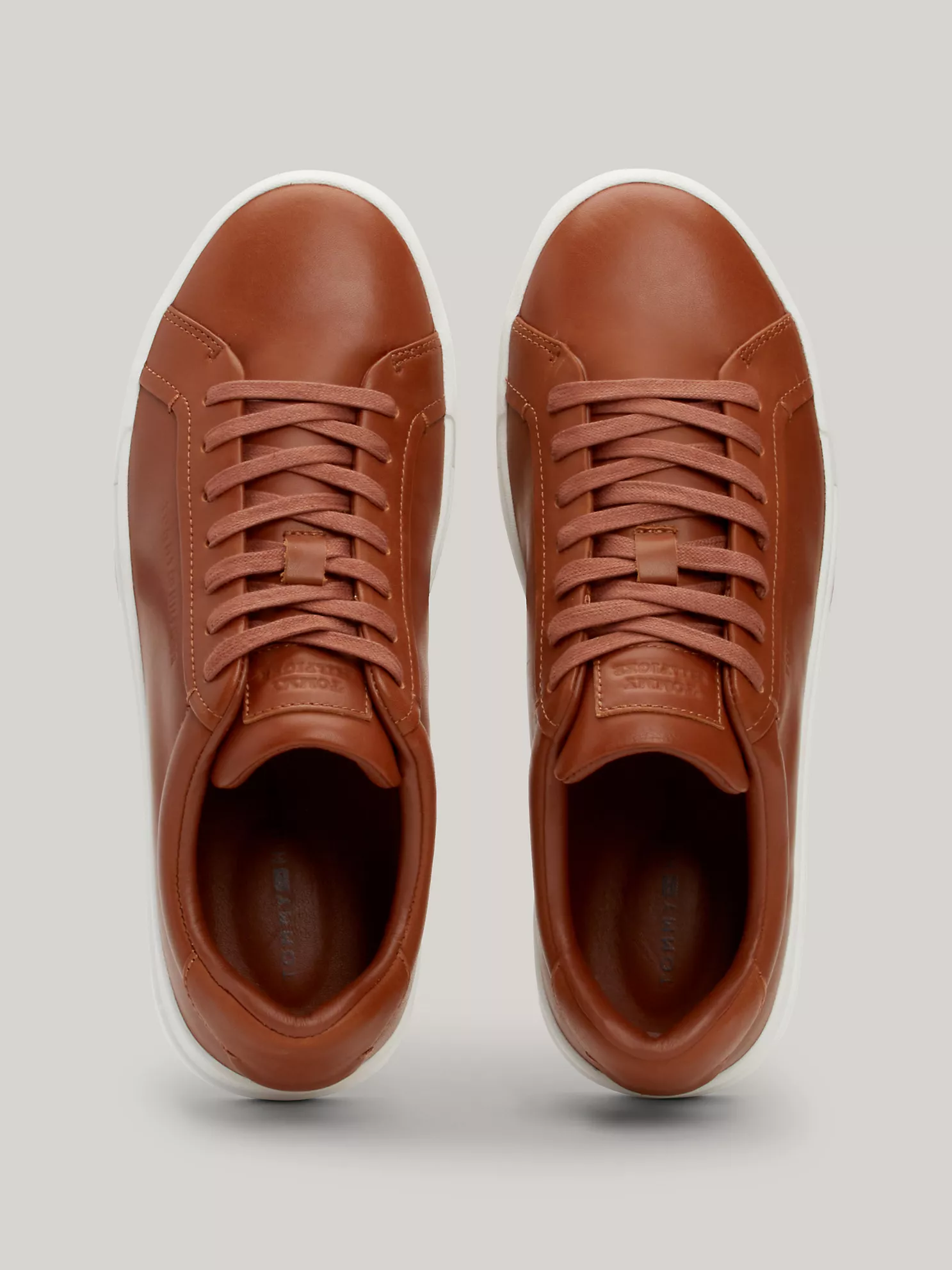 Leather Cupsole Sneaker - Winter Cognac 9 Leather Cupsole Sneaker
- Winter Cognac
