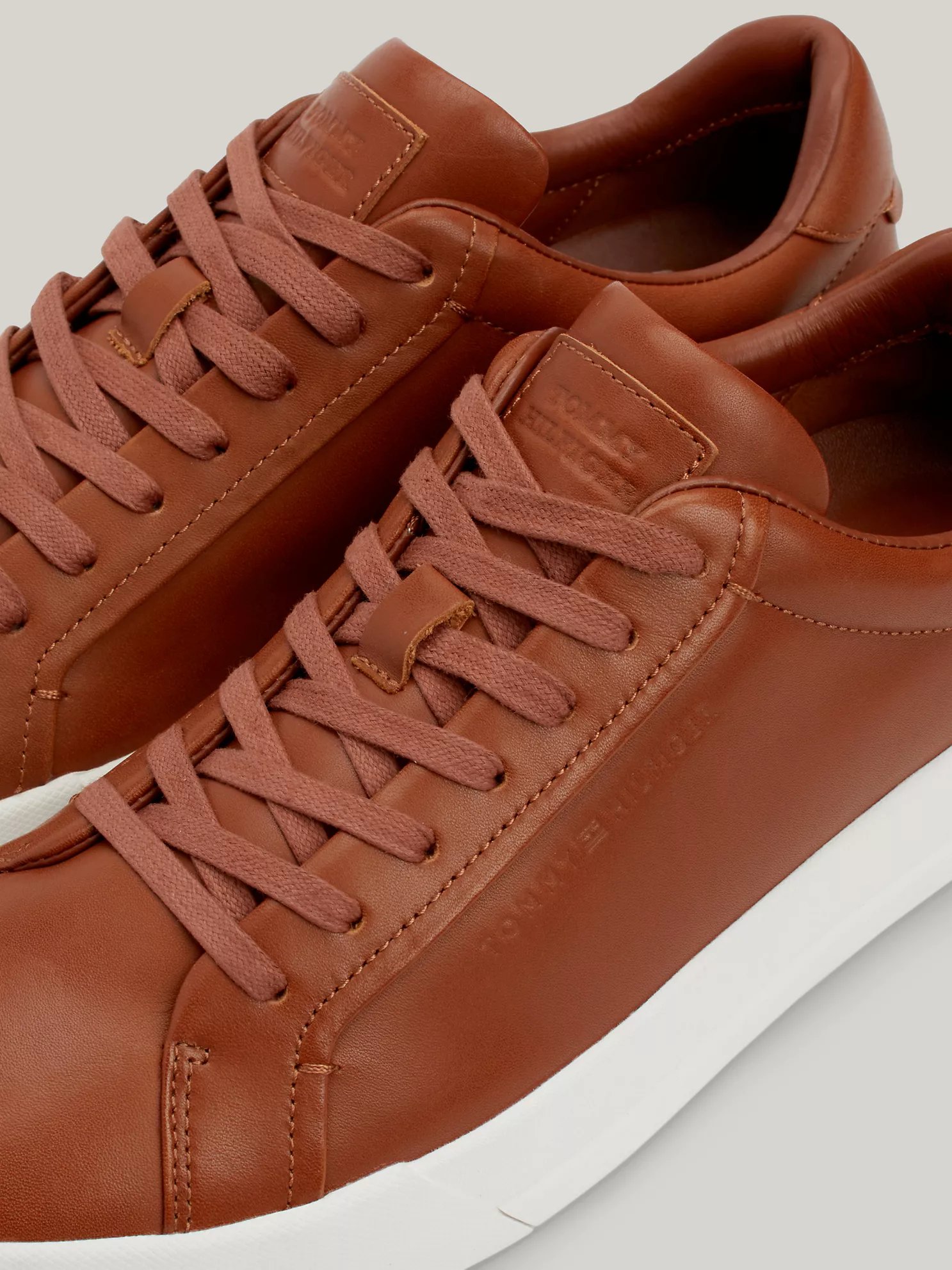 Leather Cupsole Sneaker - Winter Cognac 11 Leather Cupsole Sneaker
- Winter Cognac