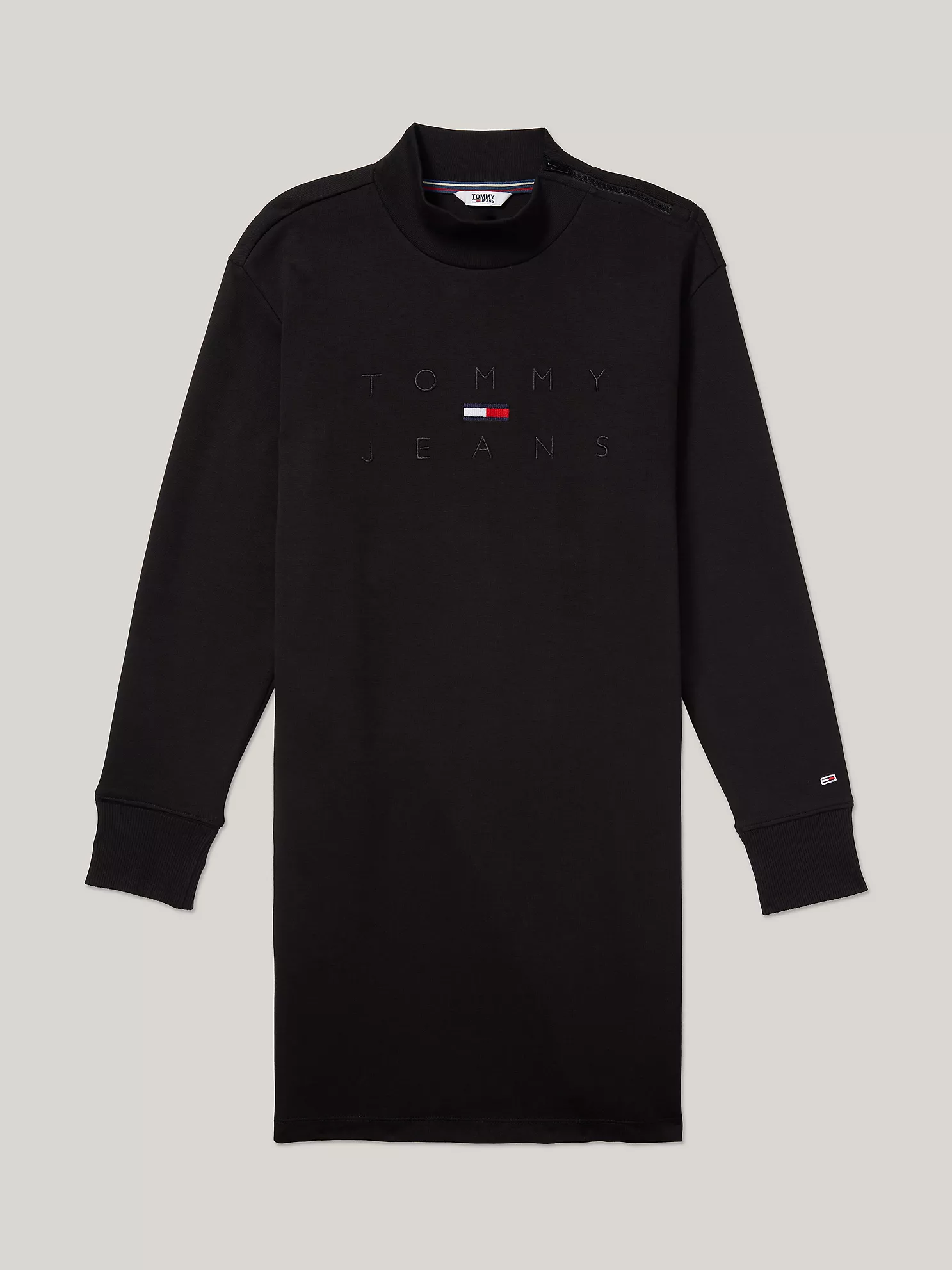 Mockneck Tommy Jeans Dress - Black 1 Mockneck Tommy Jeans Dress
- Black