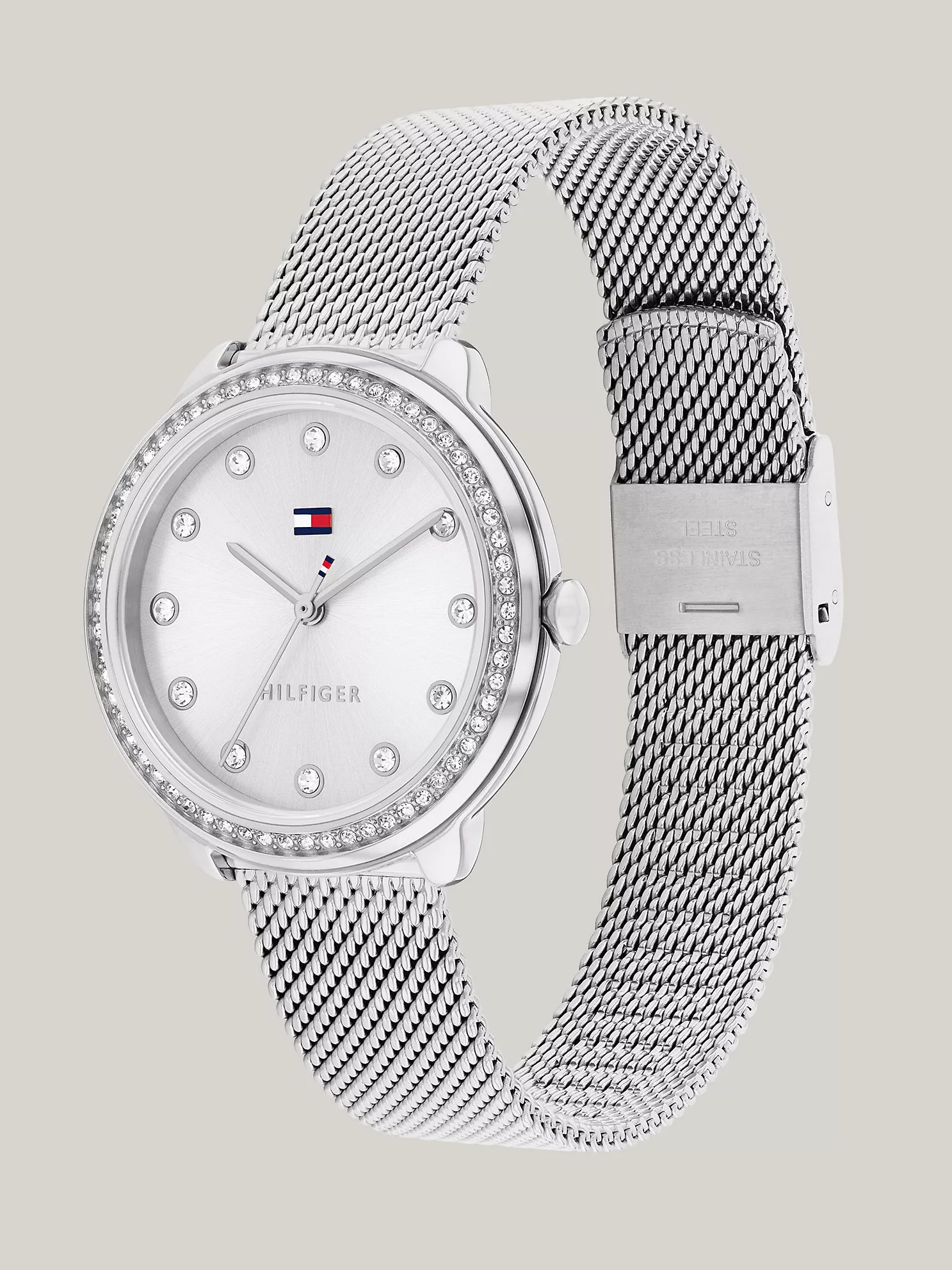 32MM Monochrome Mesh Bracelet Watch - Silver 10 32MM Monochrome Mesh Bracelet Watch
- Silver