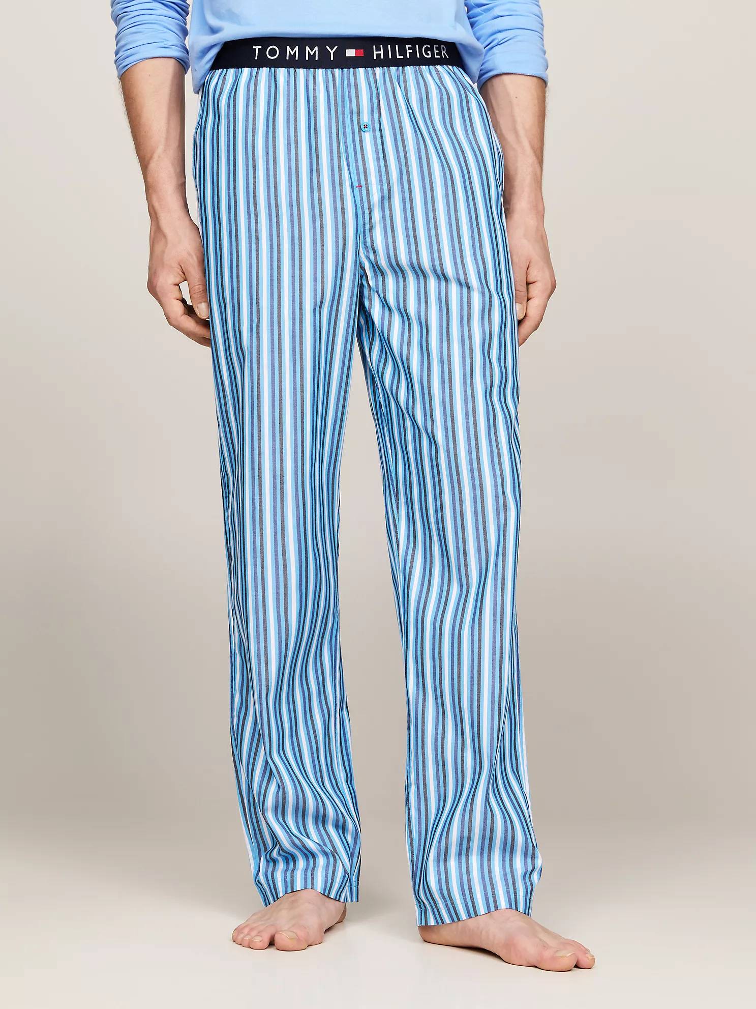 Logo Band Print Sleep Pant - Ithaca/Glam Blue 1 Logo Band Print Sleep Pant
- Ithaca/Glam Blue
