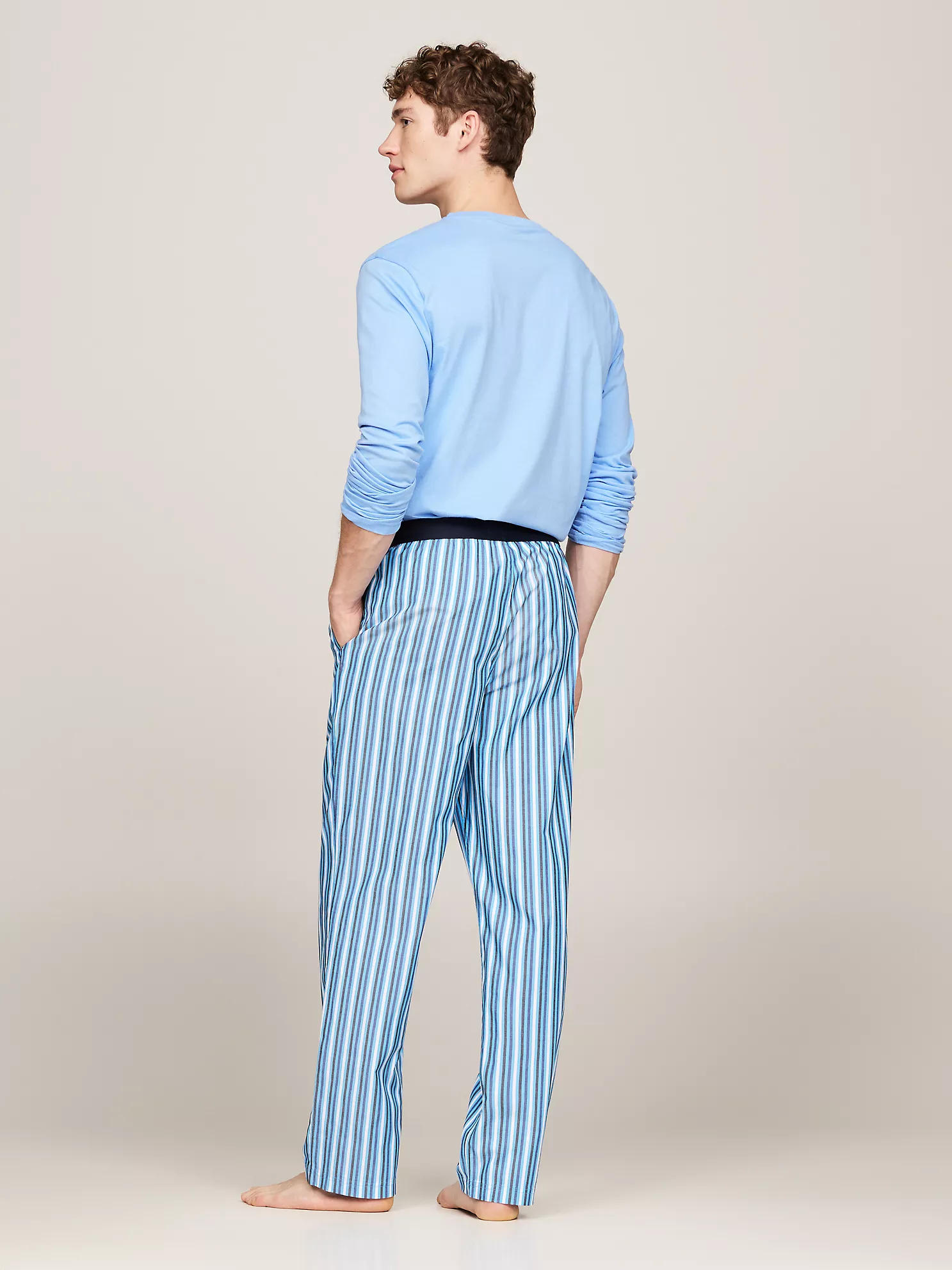 Logo Band Print Sleep Pant - Ithaca/Glam Blue 9 Logo Band Print Sleep Pant
- Ithaca/Glam Blue