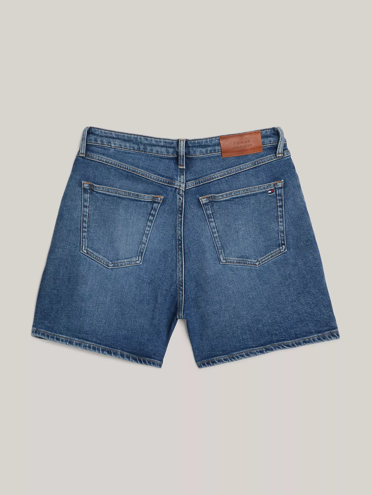 High Rise Denim Short - Denim Blue 5 High Rise Denim Short
- Denim Blue
