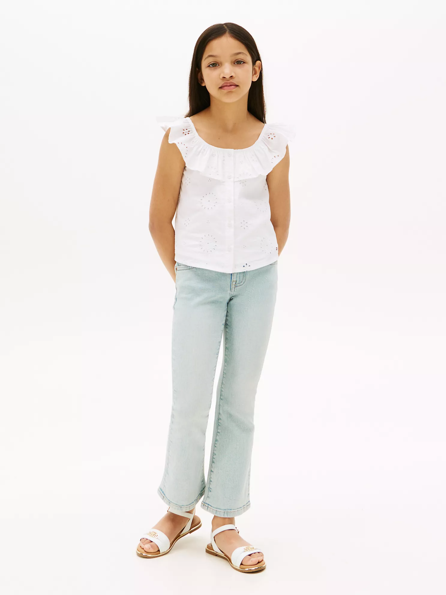 Kids' Pull-On Flare Skinny Jean - Light Wash 7 Kids' Pull-On Flare Skinny Jean
- Light Wash