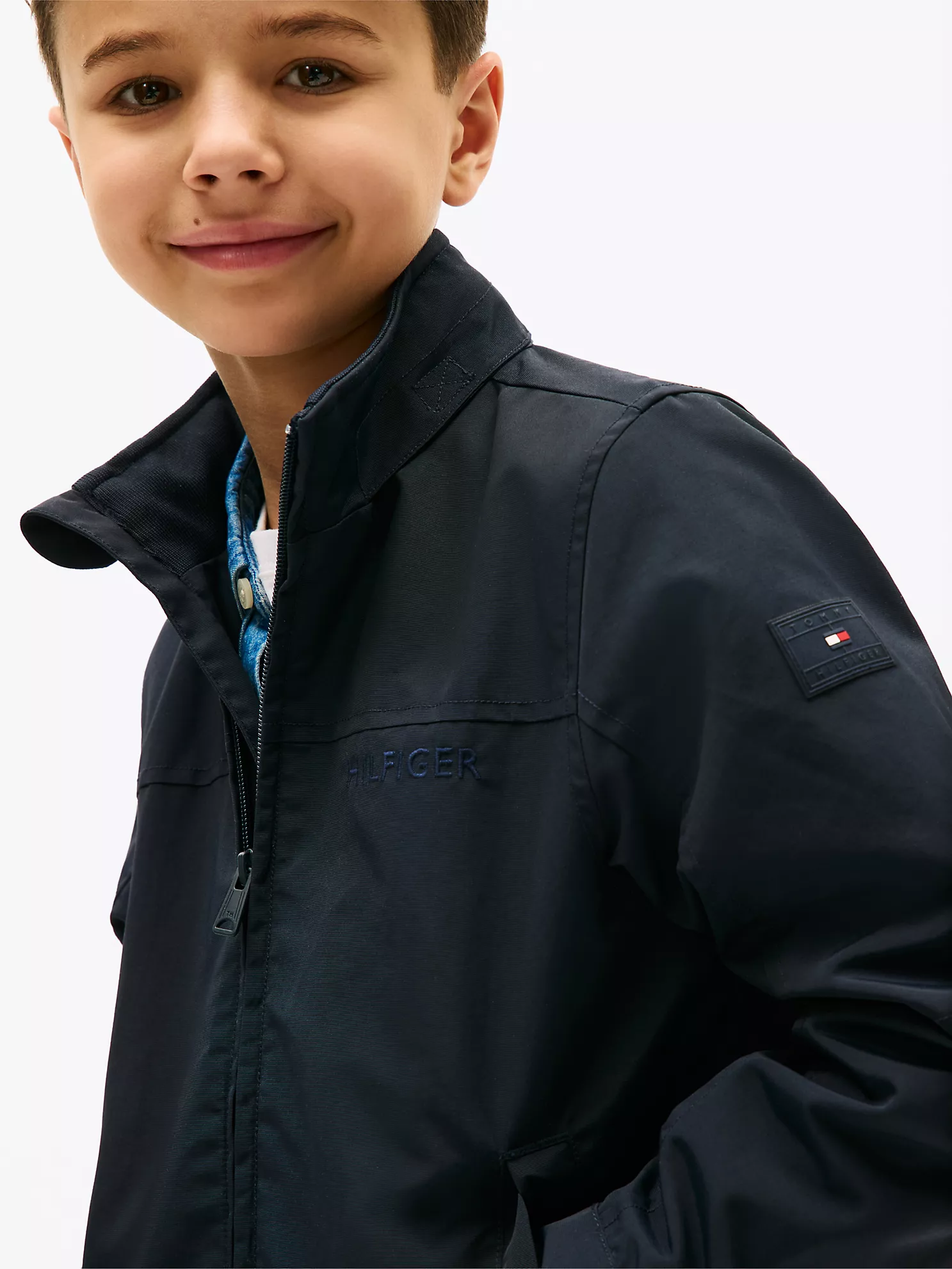 Kids' Water-Repellent Regatta Jacket - Navy 8 Kids' Water-Repellent Regatta Jacket
- Navy