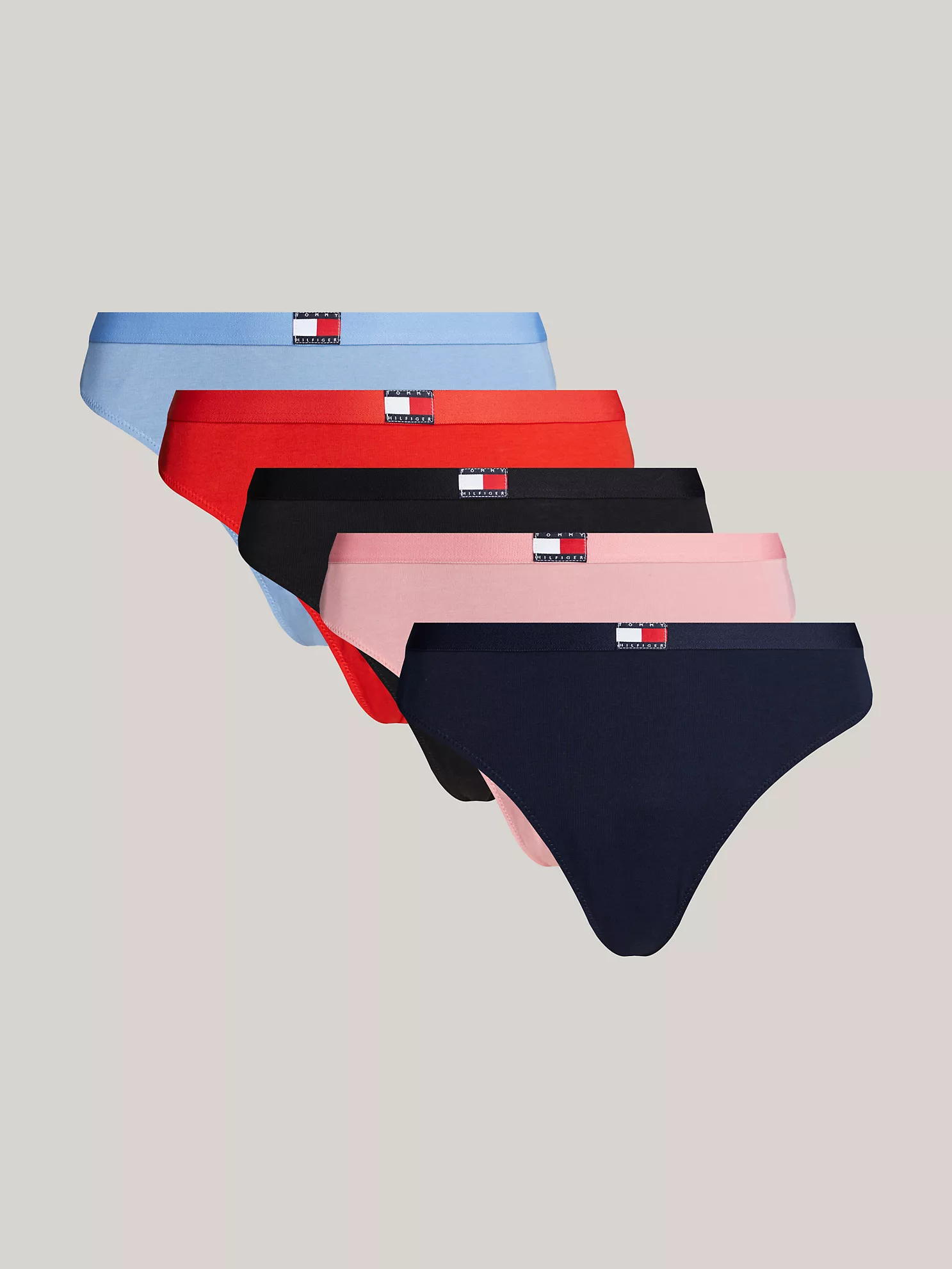 Flag Logo Thong 5-Pack - Tic Pink/Hot Heat/Black/Blue/Night 1 Flag Logo Thong 5-Pack
- Tic Pink/Hot Heat/Black/Blue/Night