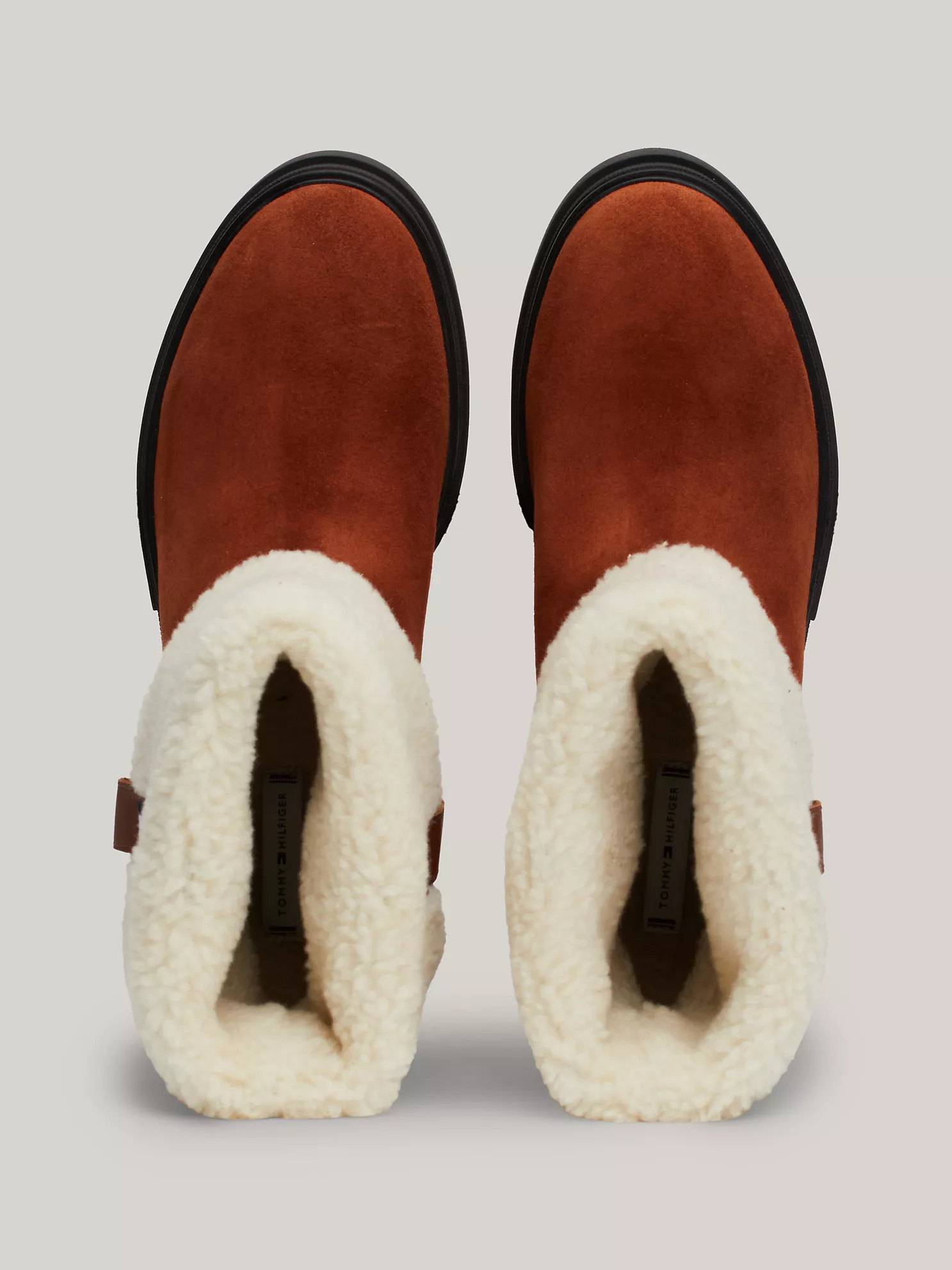 Lined Suede Roll-Down Boot - Cognac Brown 12 Lined Suede Roll-Down Boot
- Cognac Brown