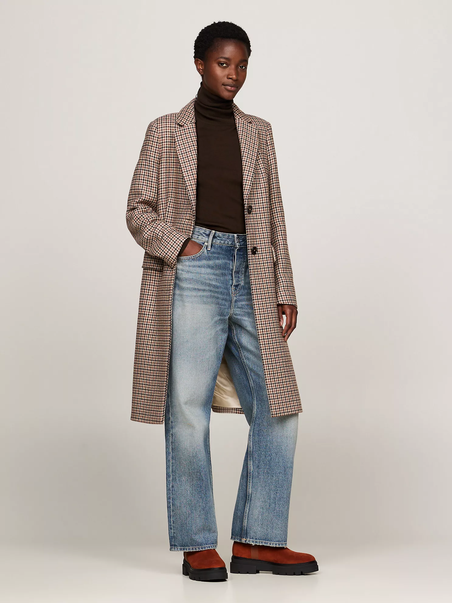 Lined Suede Roll-Down Boot - Cognac Brown 16 Lined Suede Roll-Down Boot
- Cognac Brown