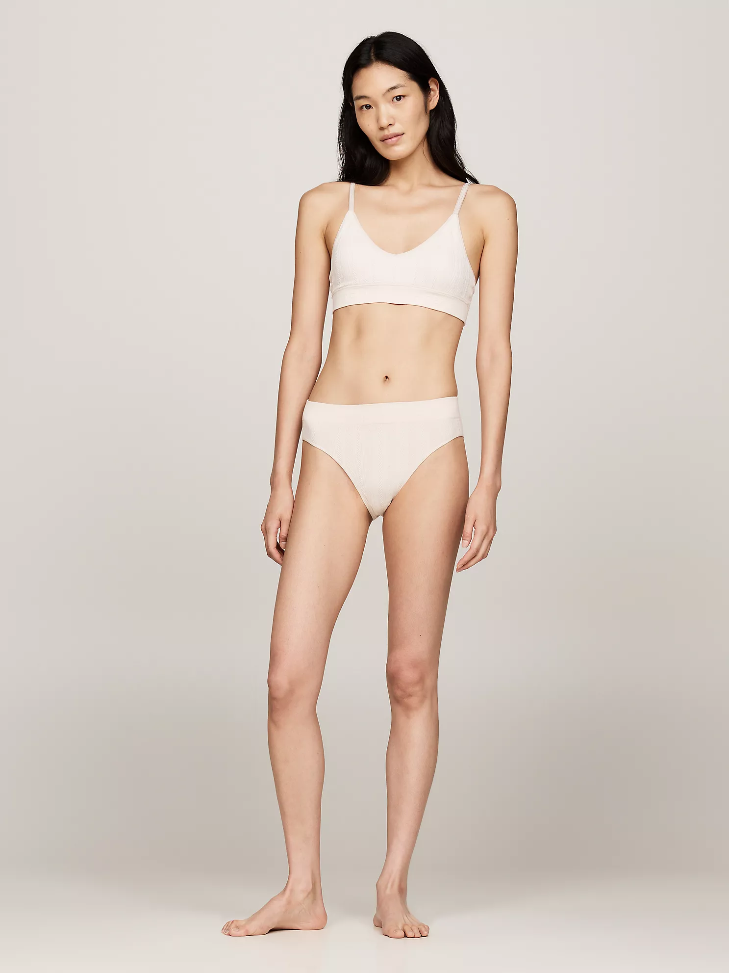 Logo Knit Bikini - Cashmere Creme 7 Logo Knit Bikini
- Cashmere Creme