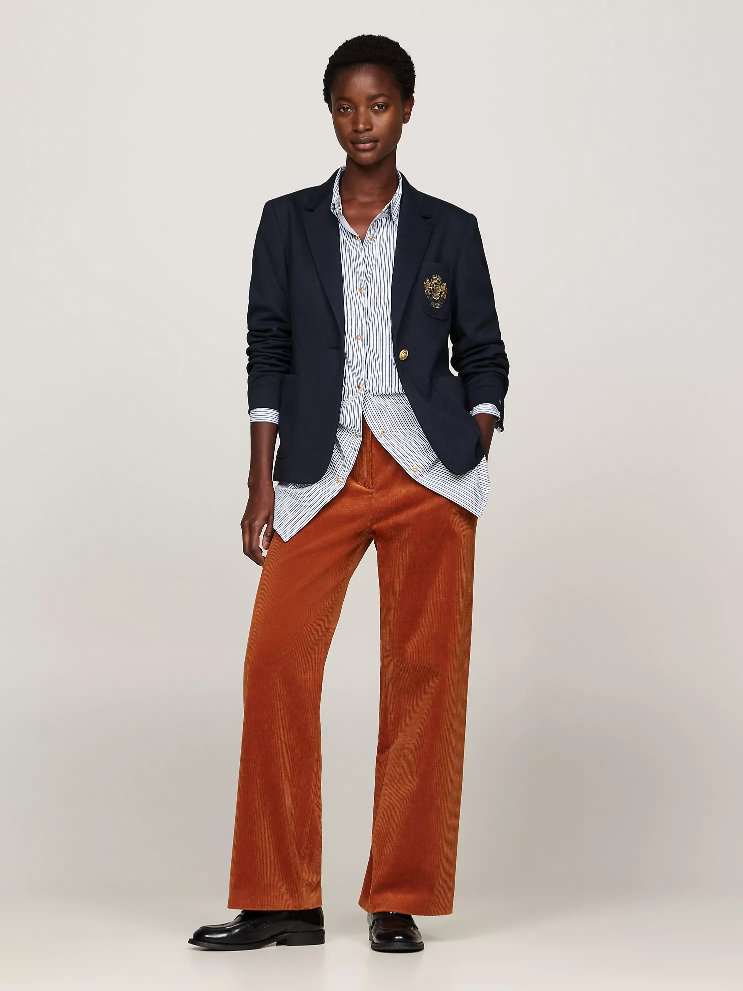 Relaxed Straight-Leg Corduroy Pant - Autumn Orange 1 Relaxed Straight-Leg Corduroy Pant
- Autumn Orange