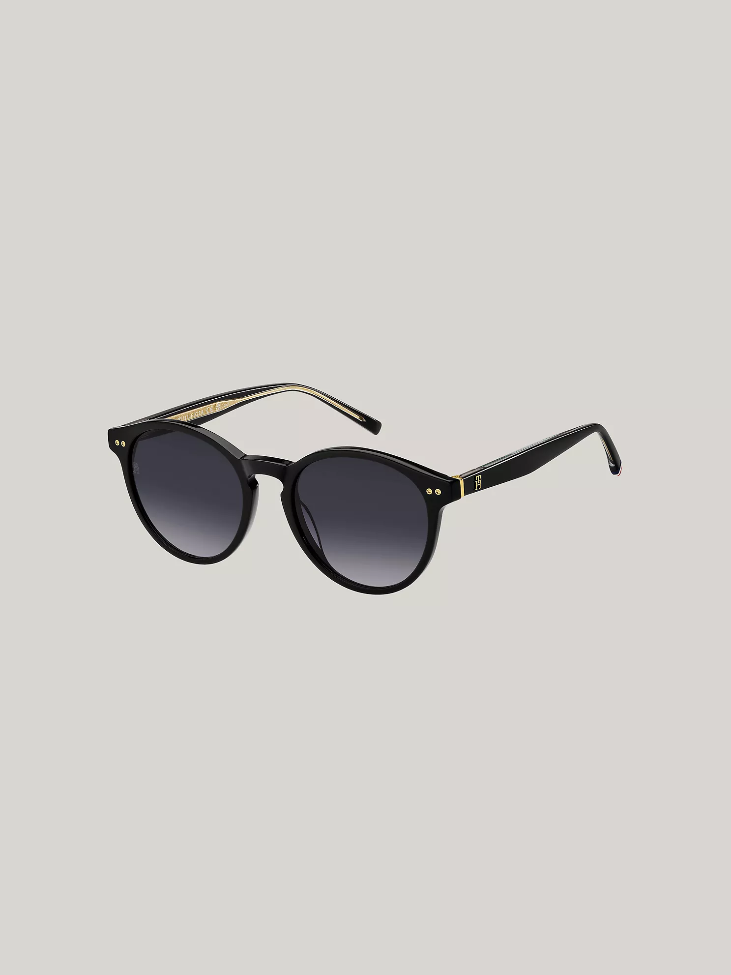 Modern Prep Oval Sunglasses
         - Black