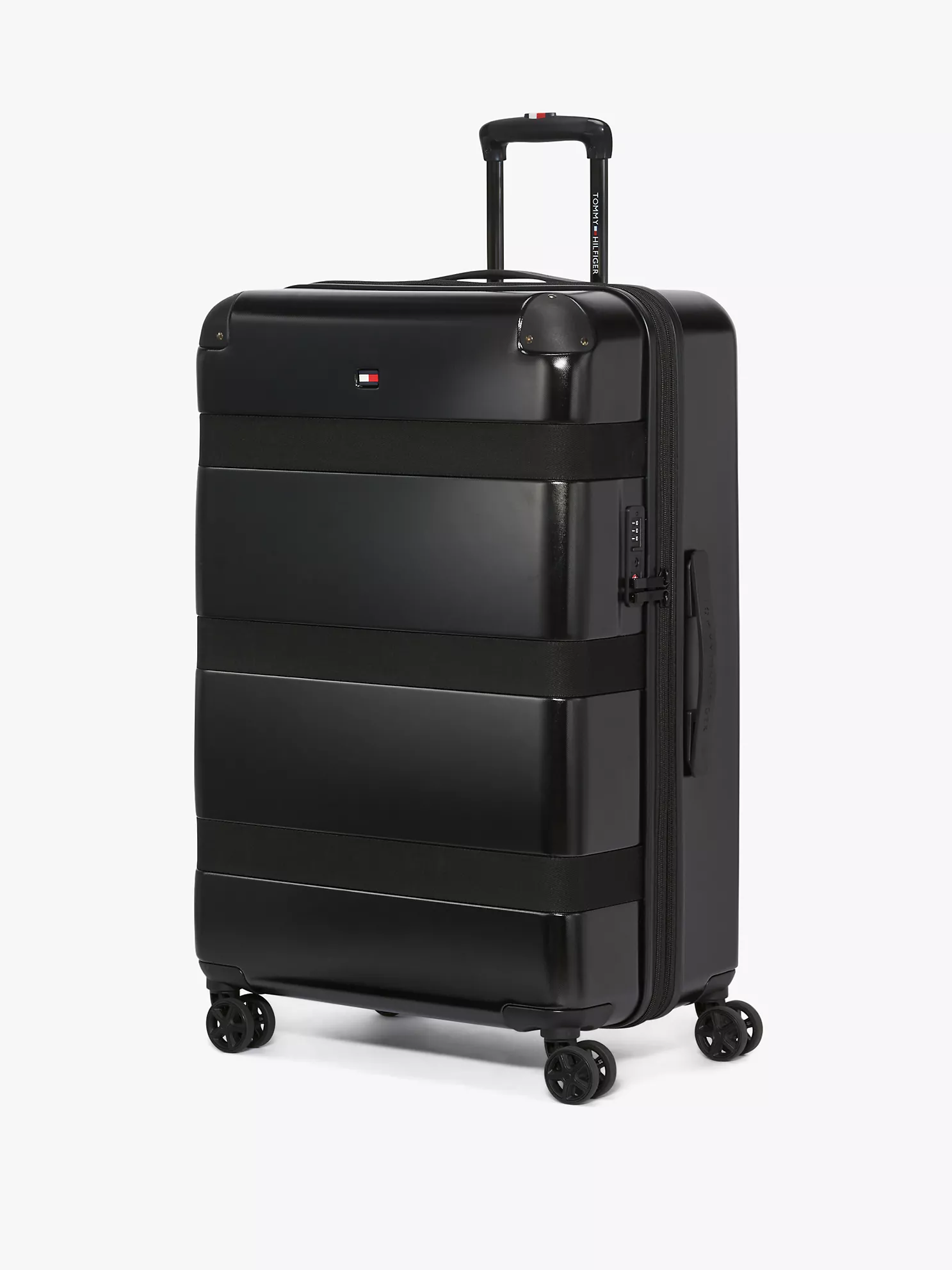 28" Colorblock Hardcase Spinner Luggage - Black 12 28" Colorblock Hardcase Spinner Luggage
- Black