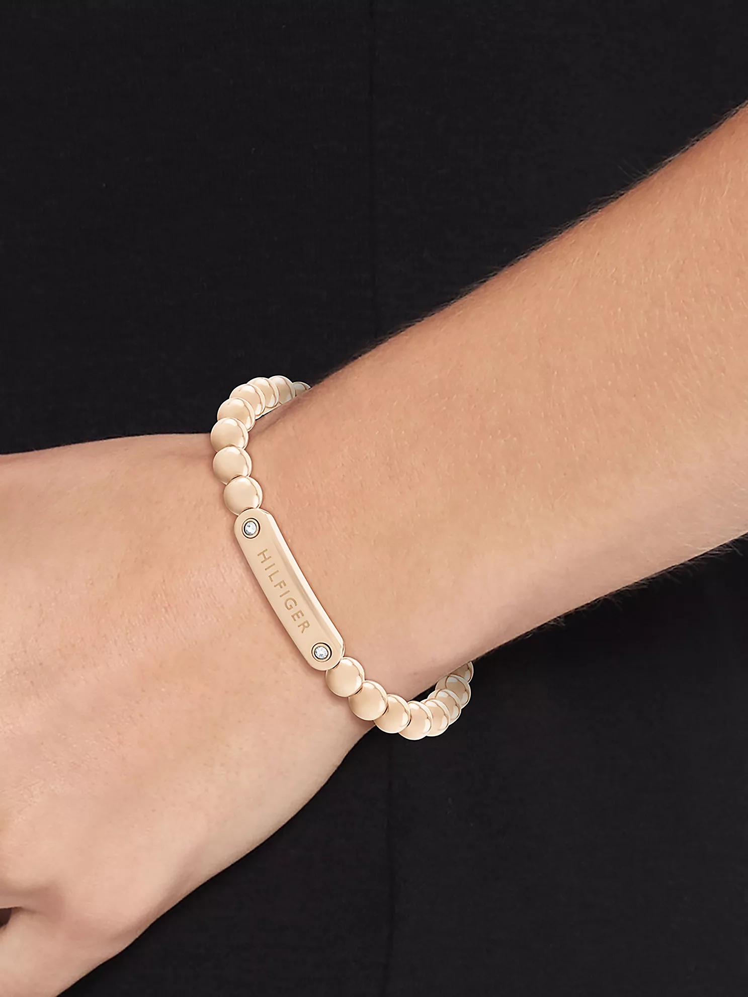 Monotype Metal Bead Bracelet - Carnation Gold 4 Monotype Metal Bead Bracelet
- Carnation Gold