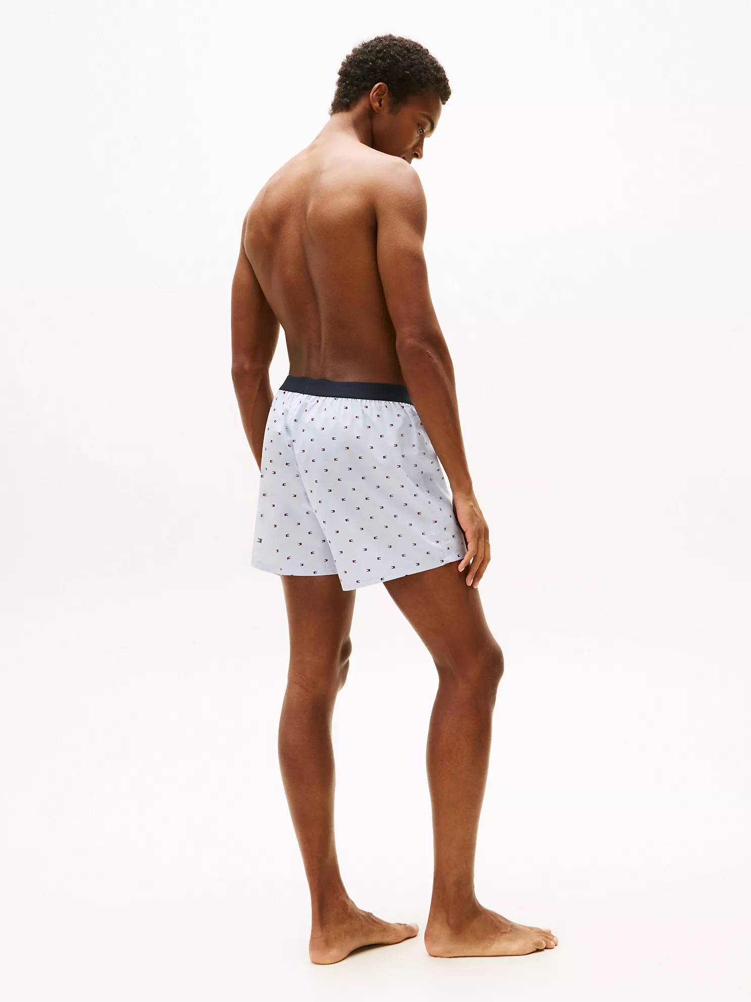 Slim Fit Woven Boxer - Ice 9 Slim Fit Woven Boxer
- Ice