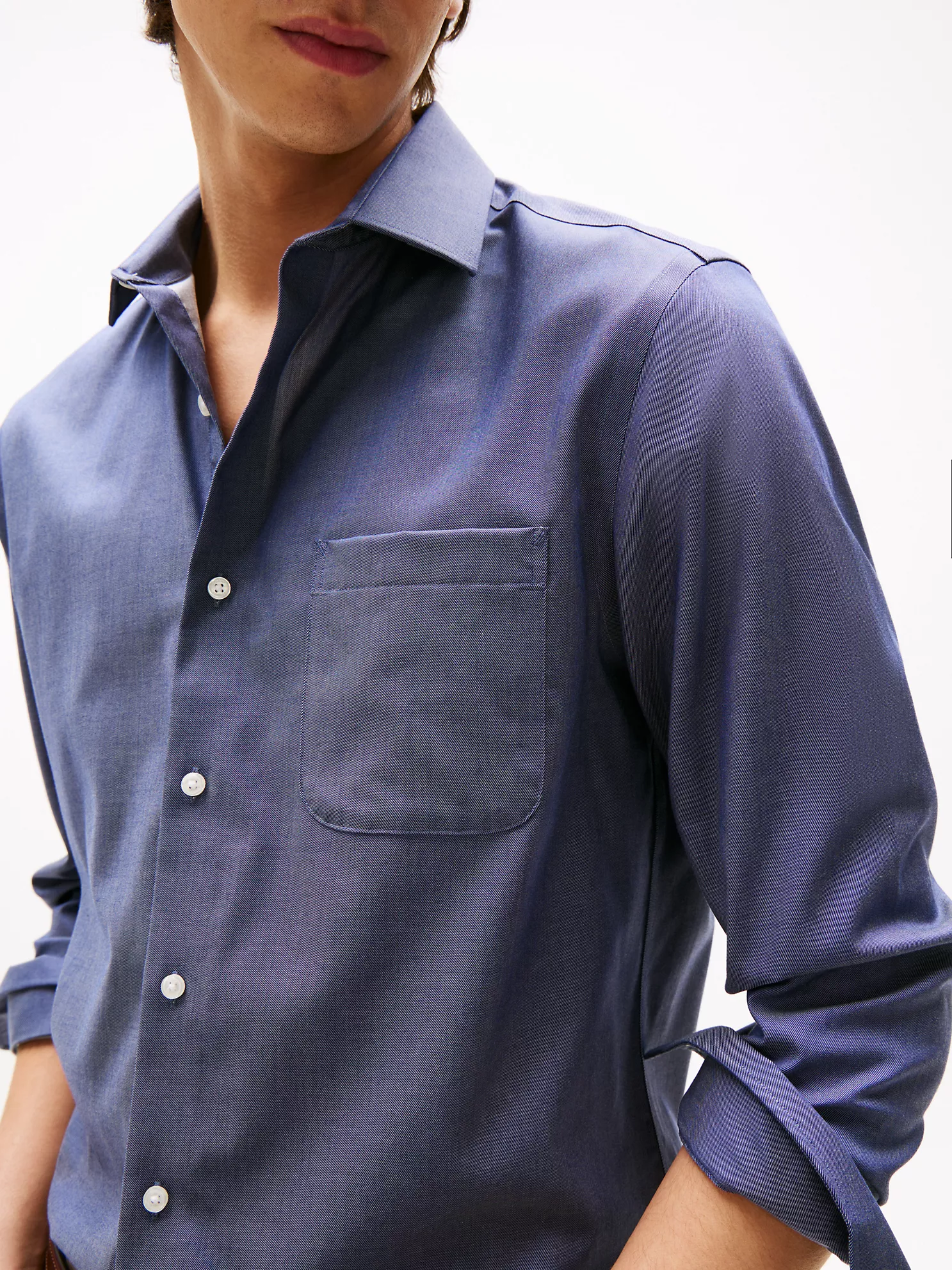 Regular Fit THFlex Dress Shirt - Peacoat 7 Regular Fit THFlex Dress Shirt
- Peacoat
