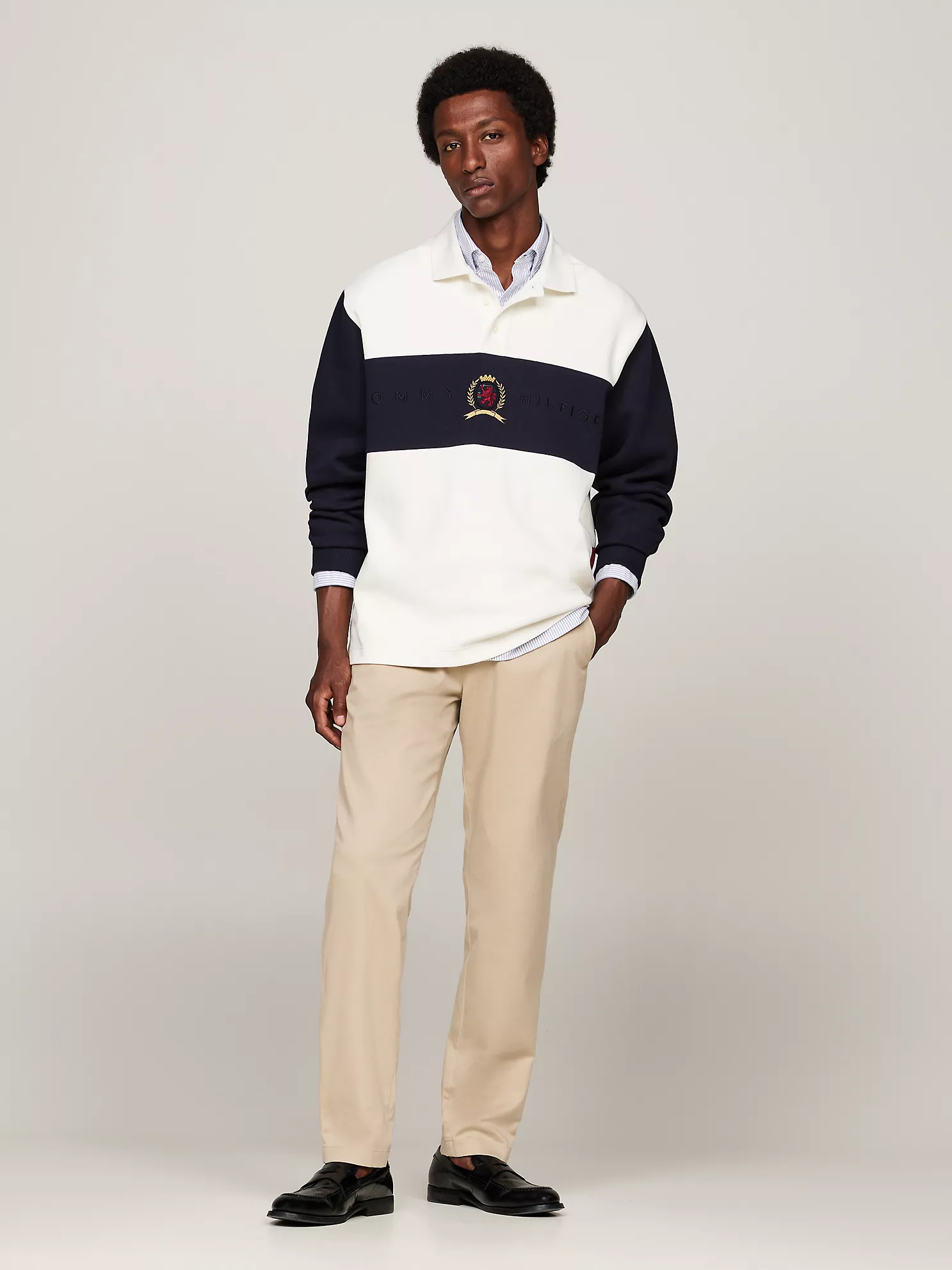 Relaxed Tapered Chino
         - Batique Khaki